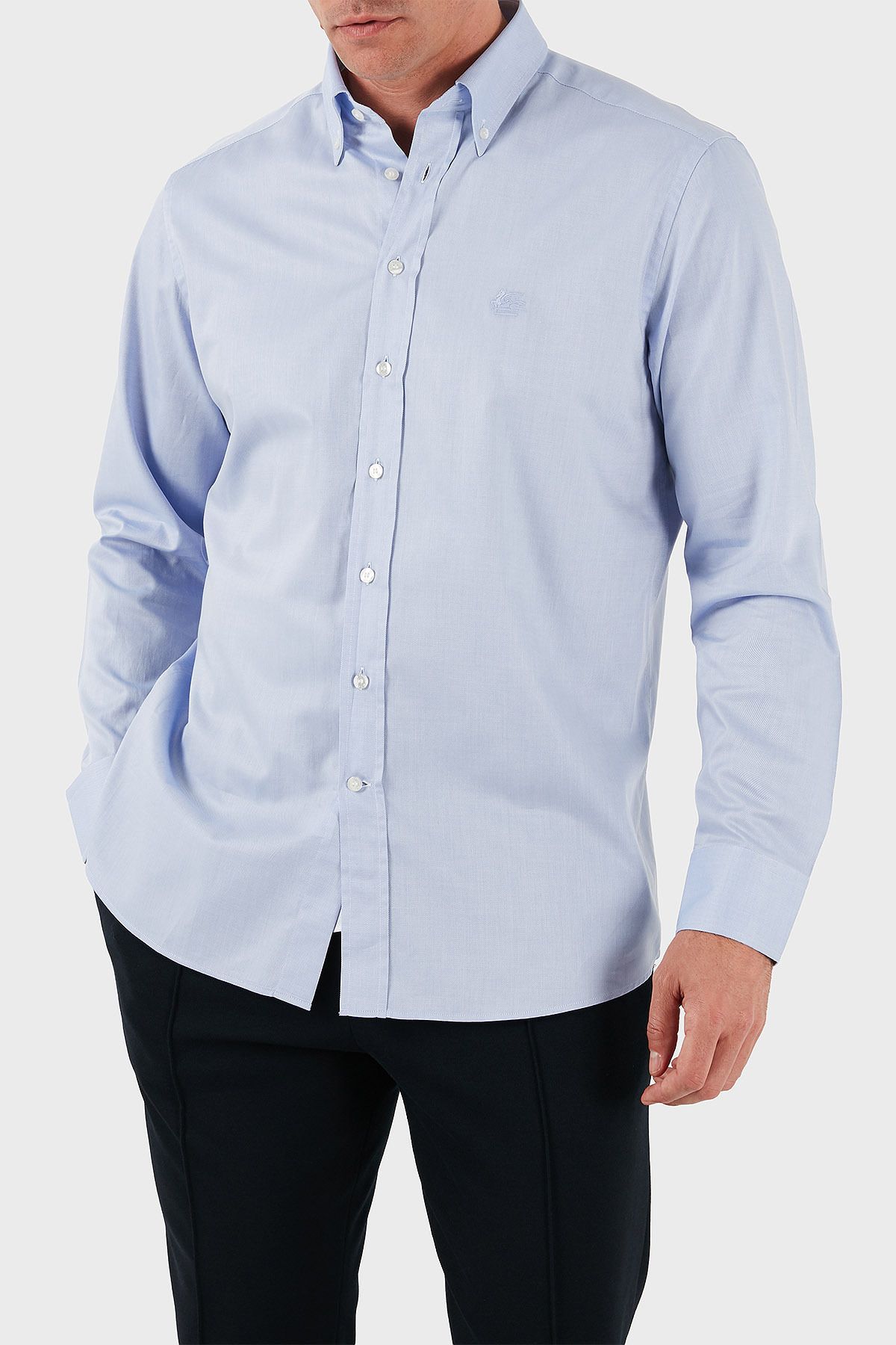 ETRO % 100 Pamuk Regular Fit Düğmeli Yaka Gömlek Erkek GÖMLEK MRIB0004 AV605 B0028