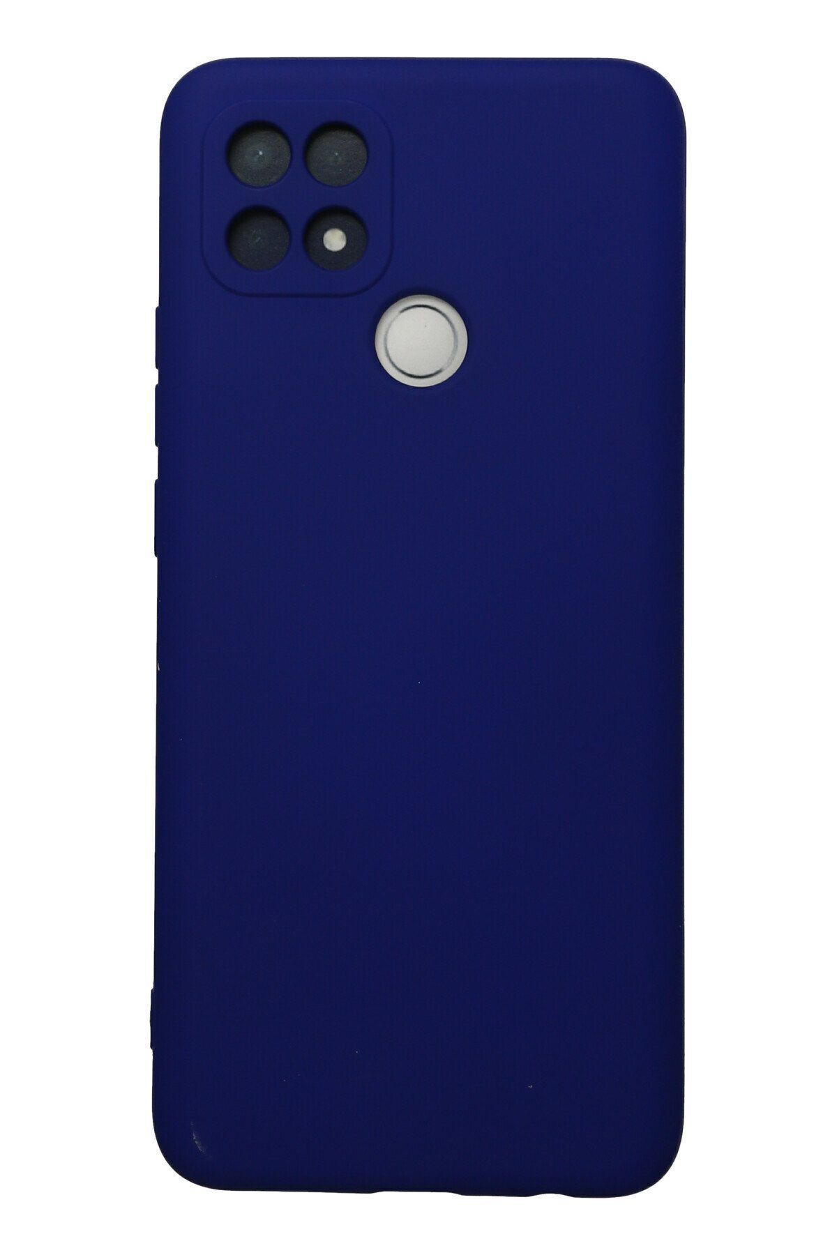 cepmoda Oppo A15 - Cpmd içi kadife Soft-Nano Doku Kapak/Kılıf Uyumlu - LACİVERT