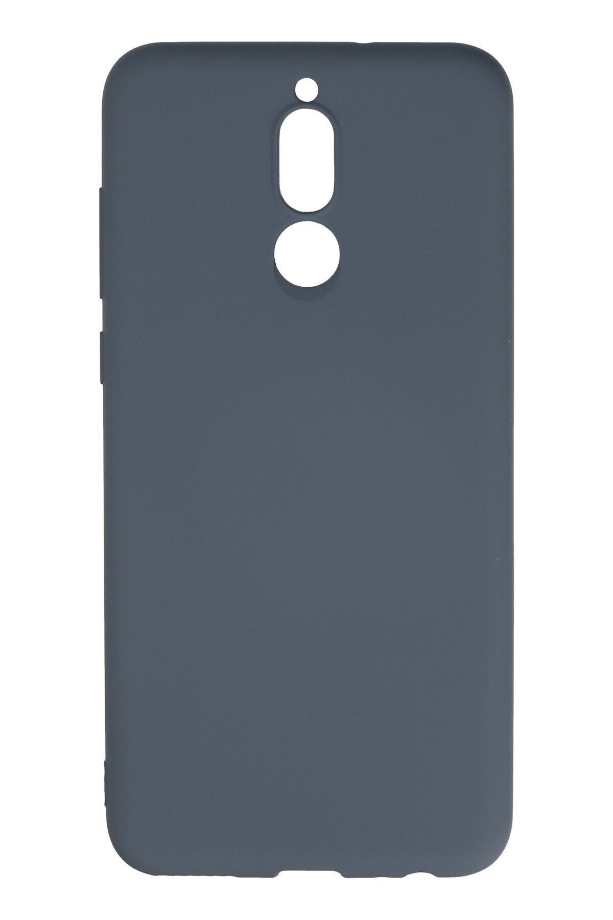 cepmoda Huawei Mate 10 Lite Uyumlu - Cpmd içi kadife Soft-Nano Doku Kapak/Kılıf - GRİ