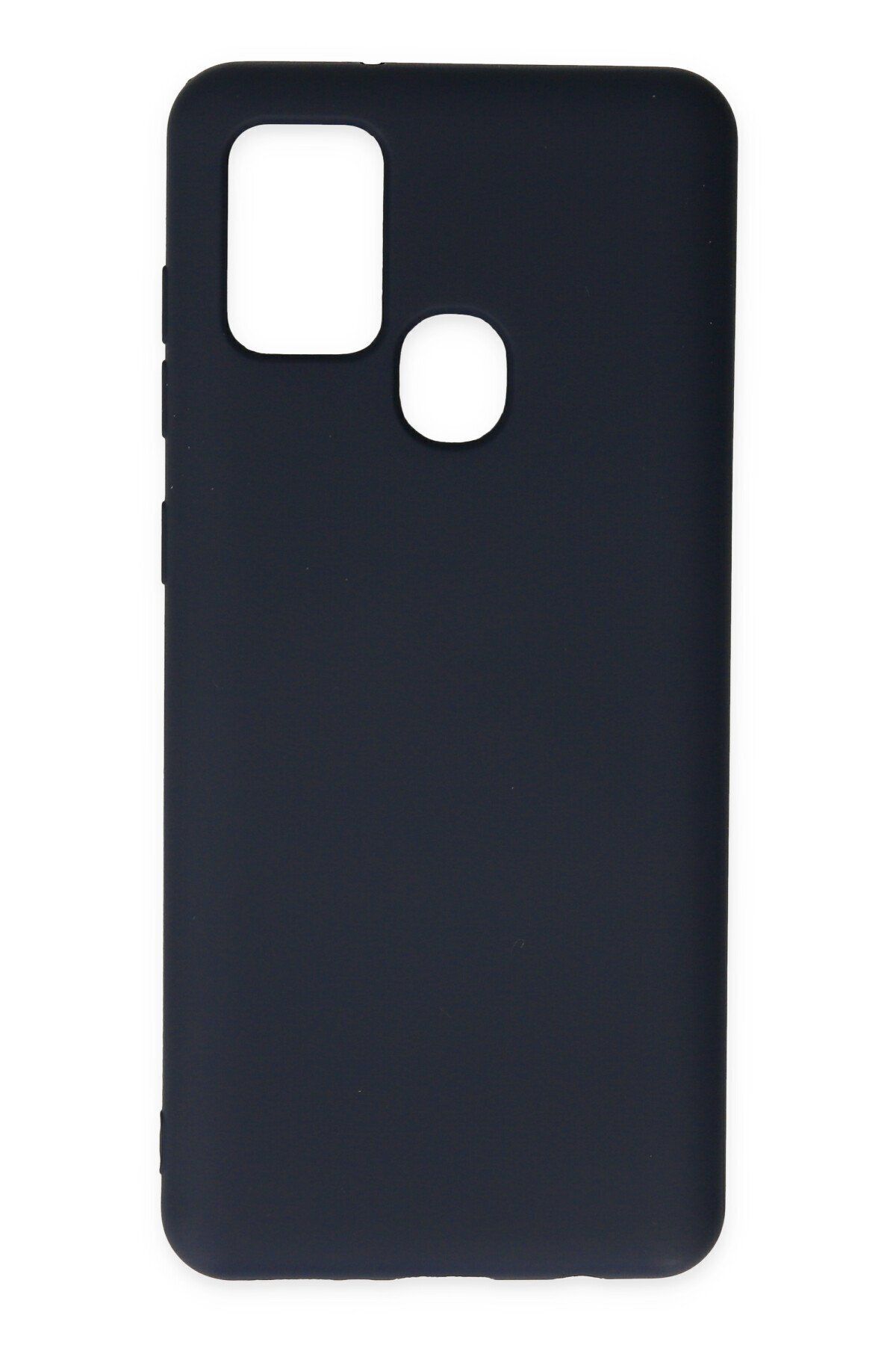 cepmoda Samsung Galaxy A21S Uyumlu Telefon Kılıfı - Lansman, iÇi Süet/Kadife, Soft - LACİVERT