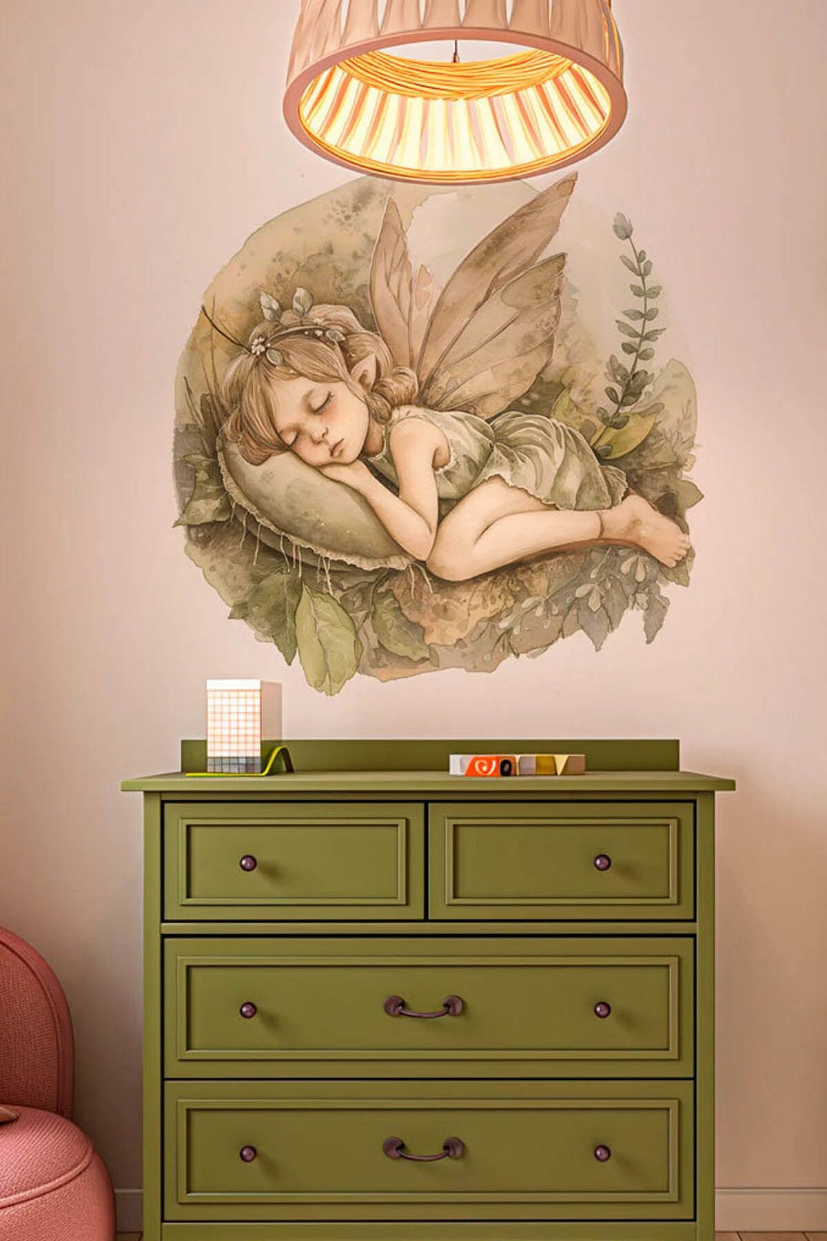 KT Decor Peri Masalı Orman Perileri 5 Farklı Model Çocuk Odası Duvar Sticker