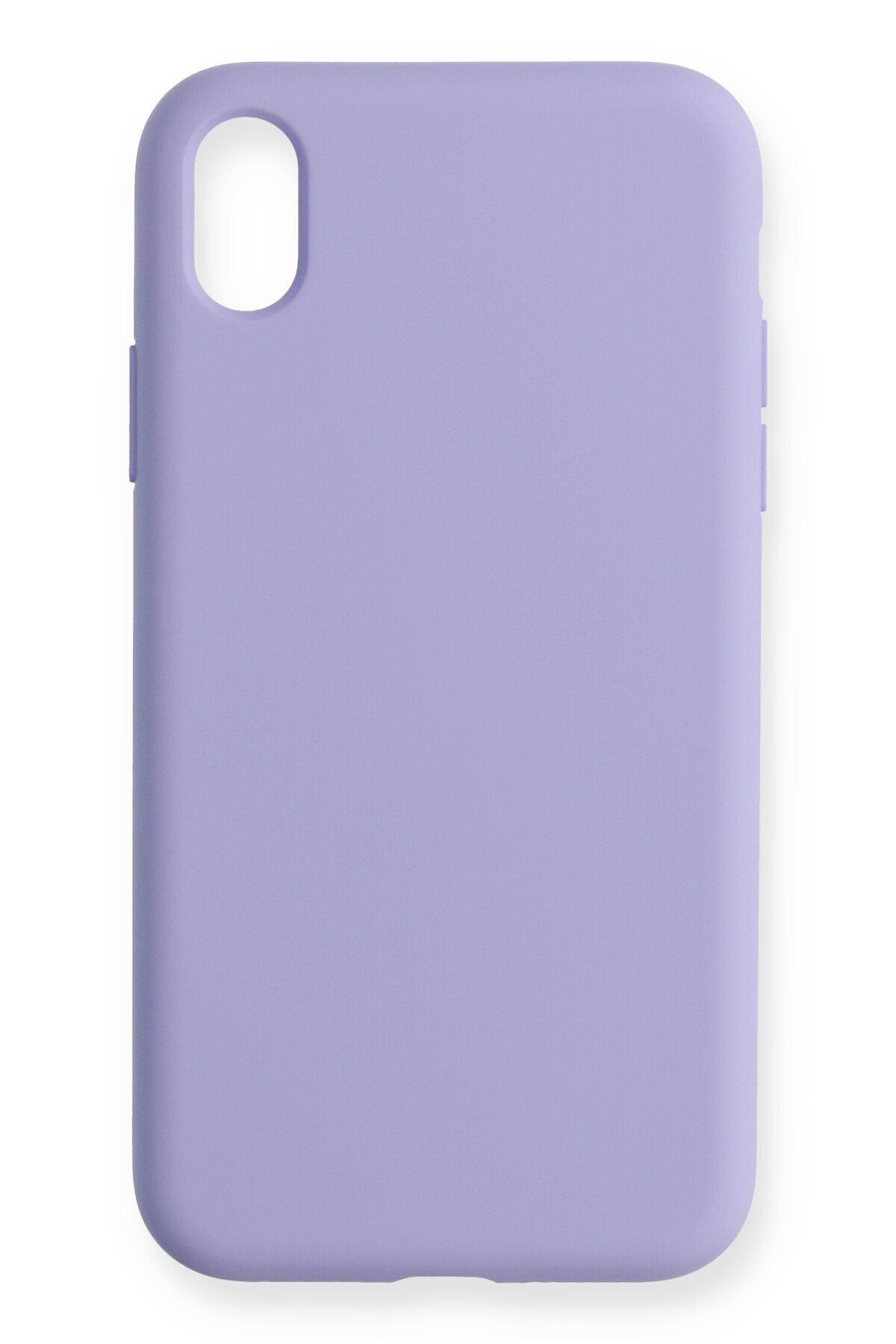 cepmoda iPhone XR Telefon Kılıfı - Lansman, iÇi Süet/Kadife, Soft v2 - LİLA