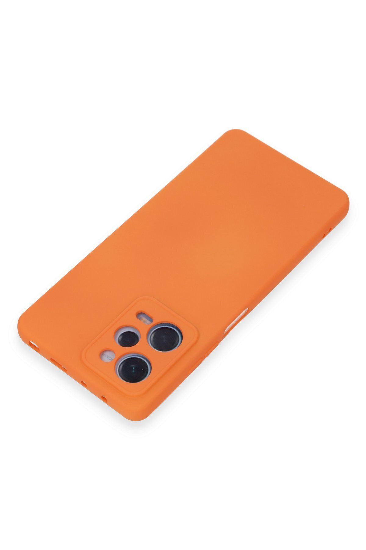 cepmoda Xiaomi Poco X5 5G Uyumlu Telefon Kılıfı - Lansman, iÇi Süet/Kadife, Soft - TURUNCU