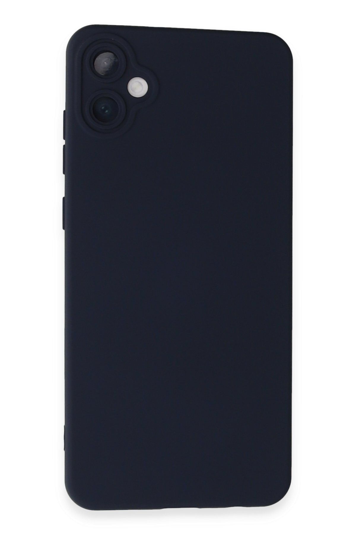 cepmoda Galaxy A05 uyumlu- Cpmd içi kadife Soft-Nano Doku Kapak/Kılıf - LACİVERT