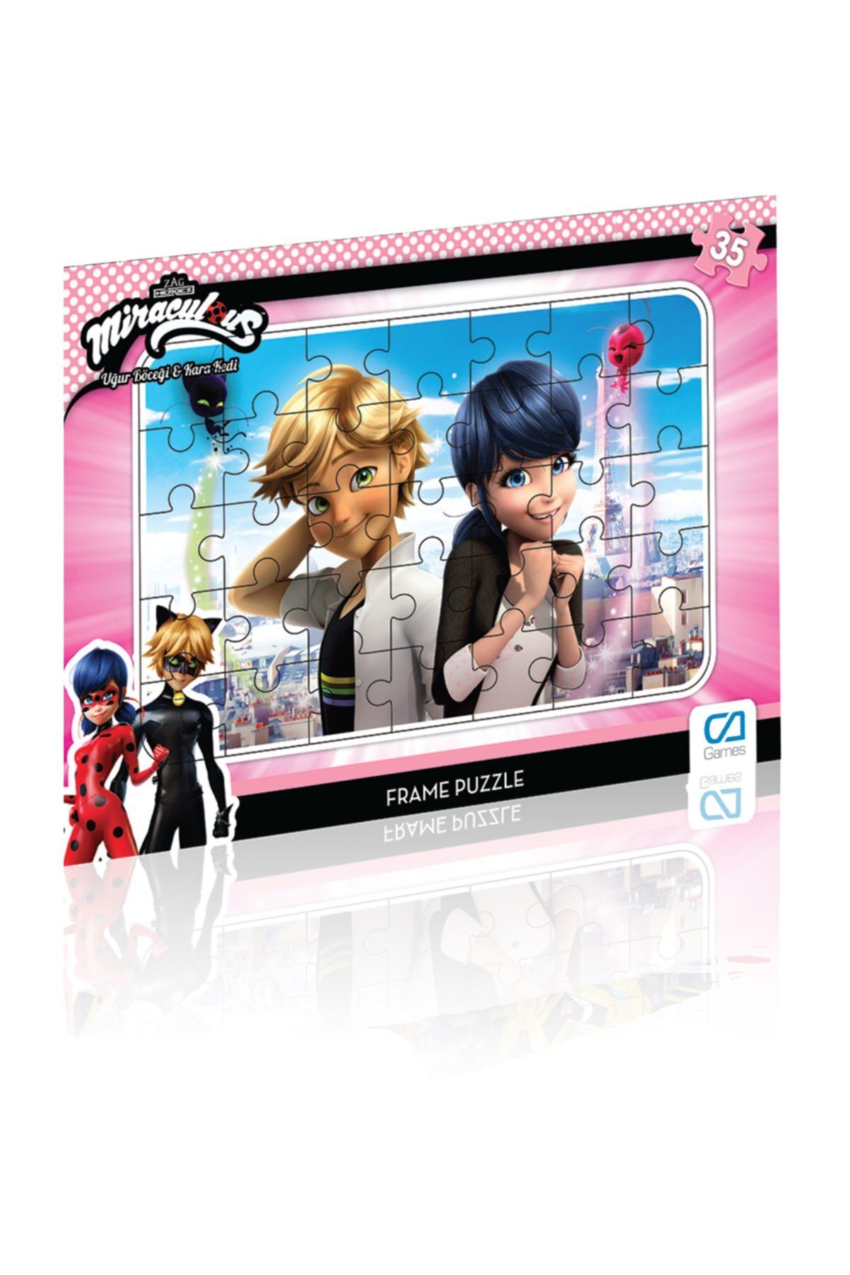 Destek Yayınları Mıraculous Frame Puzzle 35