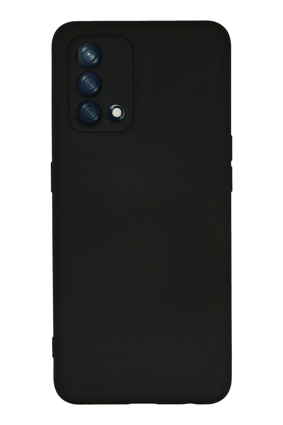 cepmoda Oppo A74 4G Uyumlu Telefon Kılıfı - Lansman, iÇi Süet/Kadife, Soft - SİYAH