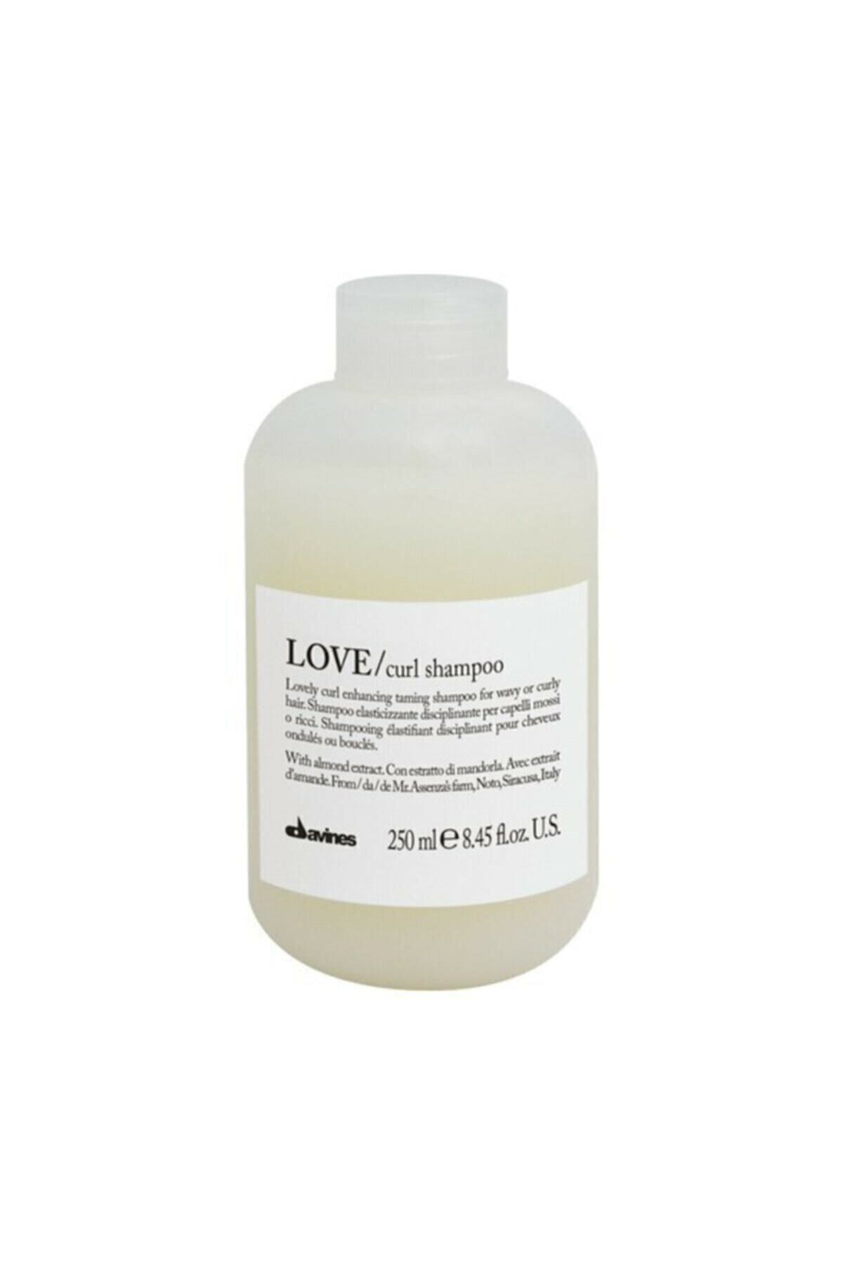 Davines Besleyici yoğun bakım için Love Curl Dalgalı Saçlar Için Bakım Şampuanı 250 Mll KUAFOREVA92