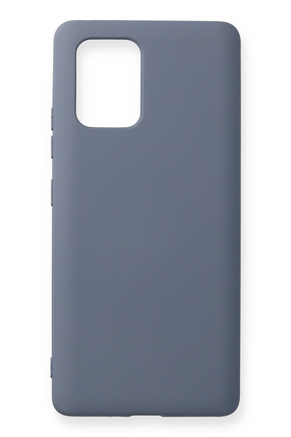 cepmoda Galaxy S10 Lite - Cpmd içi kadife Soft-Nano Doku Kapak/Kılıf   uyumlu - GRİ