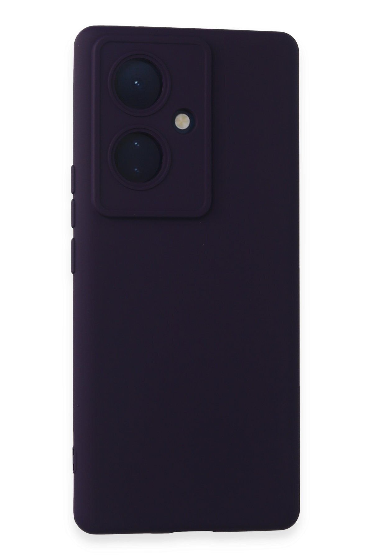 cepmoda Vivo V29 LİTE Uyumlu Telefon Kılıfı - Lansman, iÇi Süet/Kadife, Soft - MOR