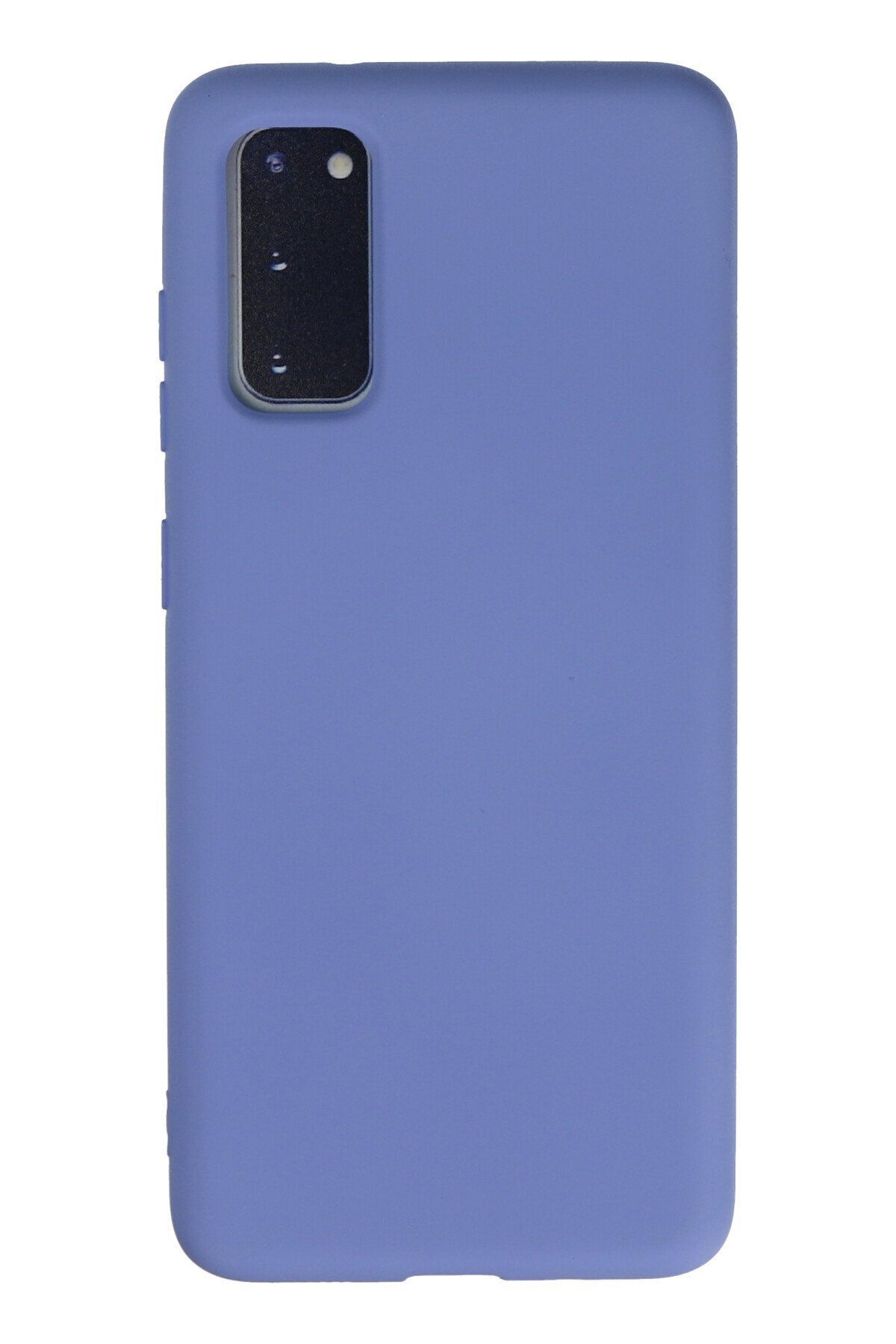 cepmoda Galaxy S20 Uyumlu - Cpmd içi kadife Soft-Nano Doku Kapak/Kılıf - LİLA