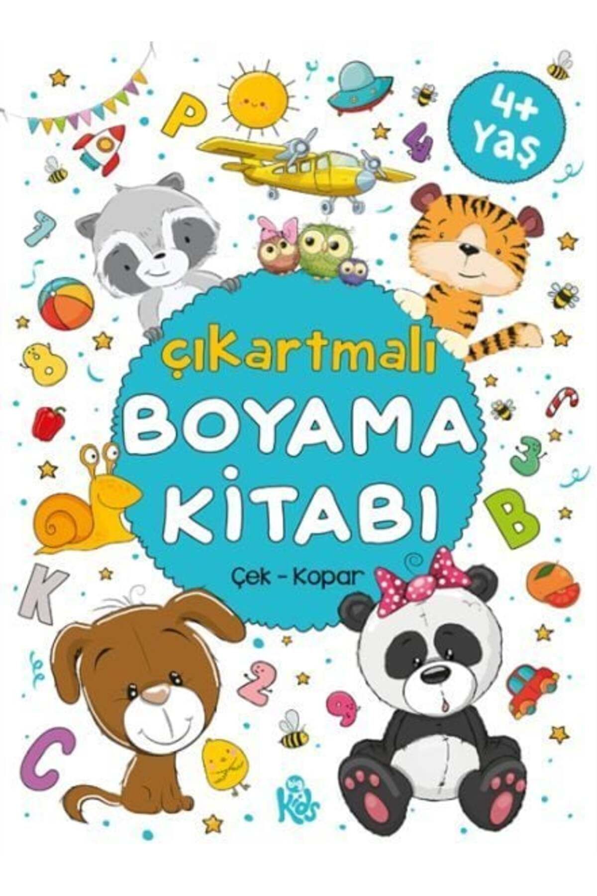 Karatay Yayınları Çıkartmalı Boyama Kitabı 4 Yaş