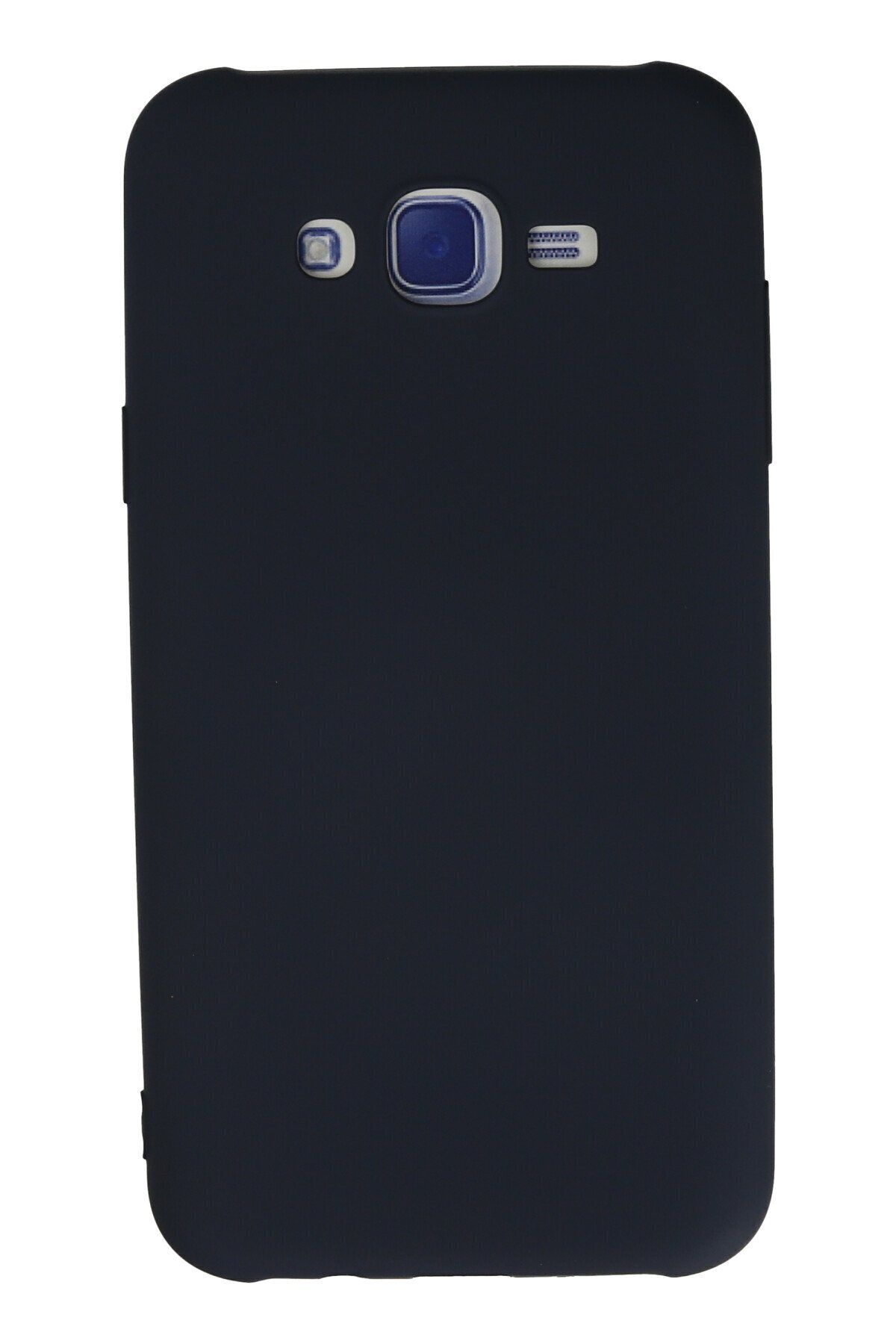 cepmoda Samsung Galaxy J7 Telefon Kılıfı - Lansman, iÇi Süet/Kadife, Soft v2 - LACİVERT