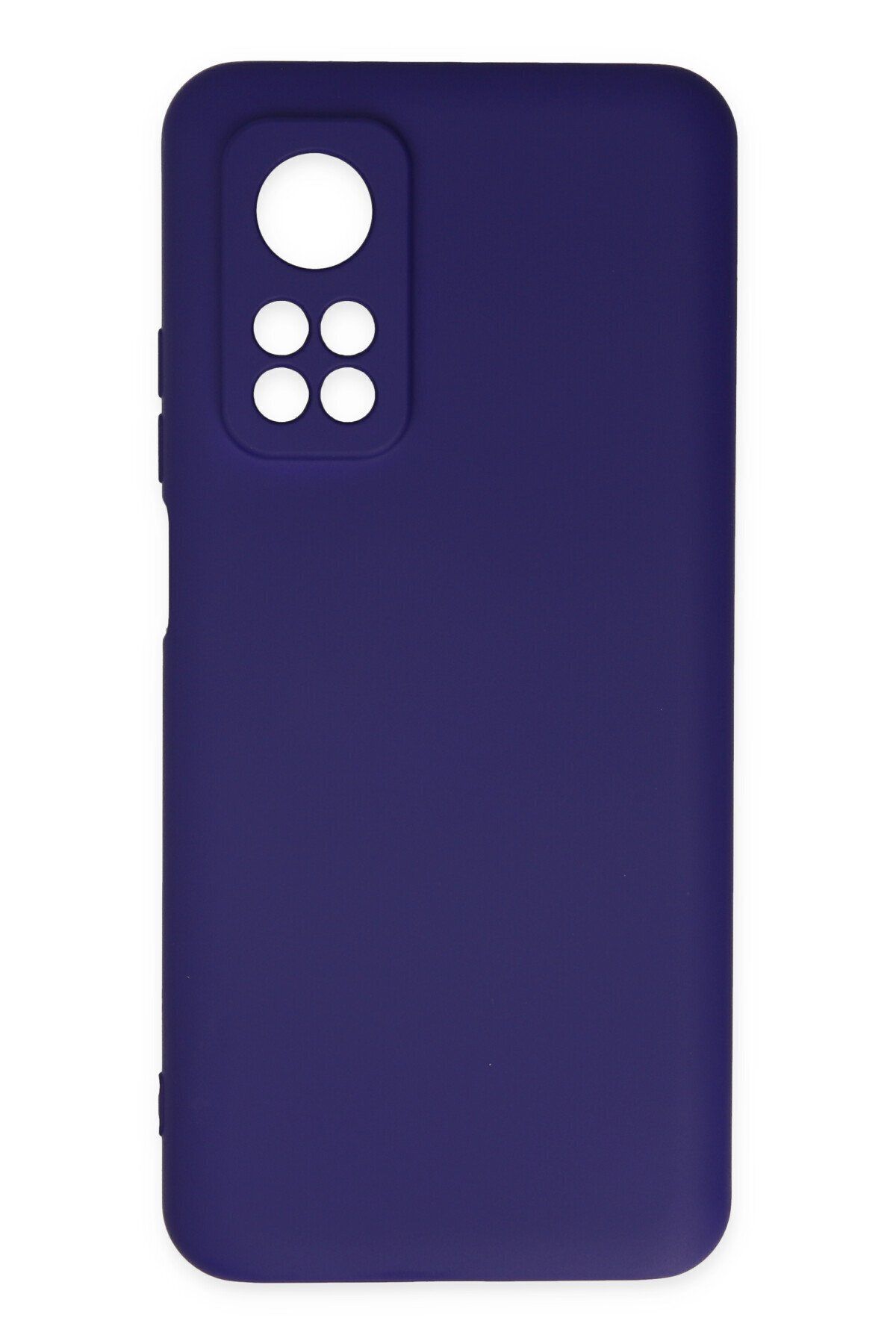 cepmoda Xiaomi Mi 10T Uyumlu - Cpmd içi kadife Soft-Nano Doku Kapak/Kılıf - MOR