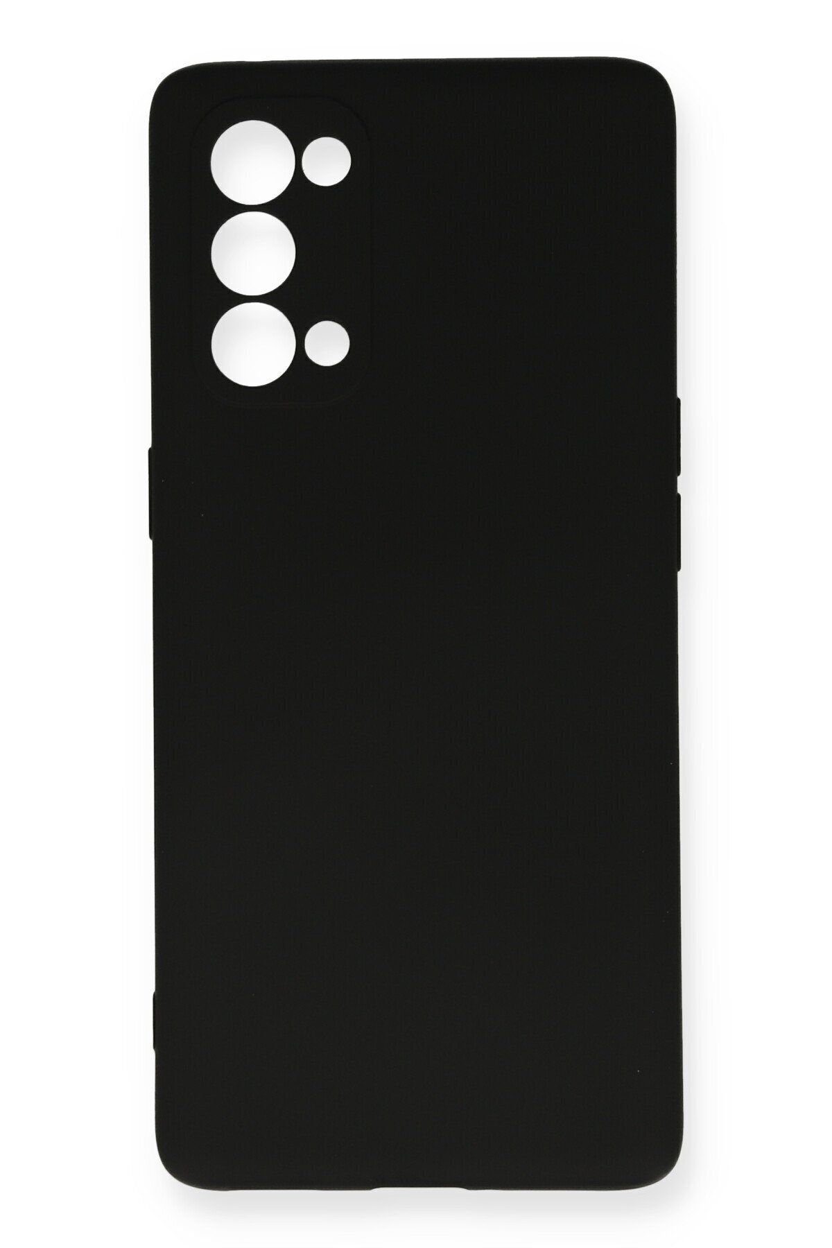 cepmoda Oppo Reno 5 Pro Uyumlu Telefon Kılıfı - Lansman, iÇi Süet/Kadife, Soft - SİYAH