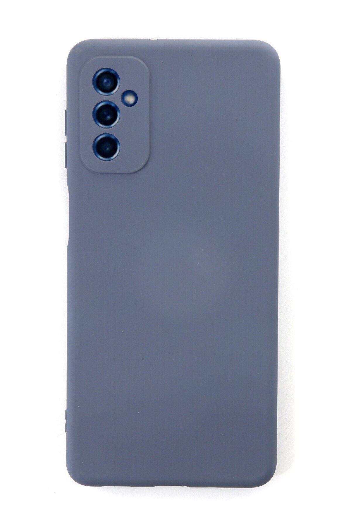 cepmoda Samsung Galaxy M52 5G Telefon Kılıfı - Lansman, iÇi Süet/Kadife, Soft v2 - GRİ