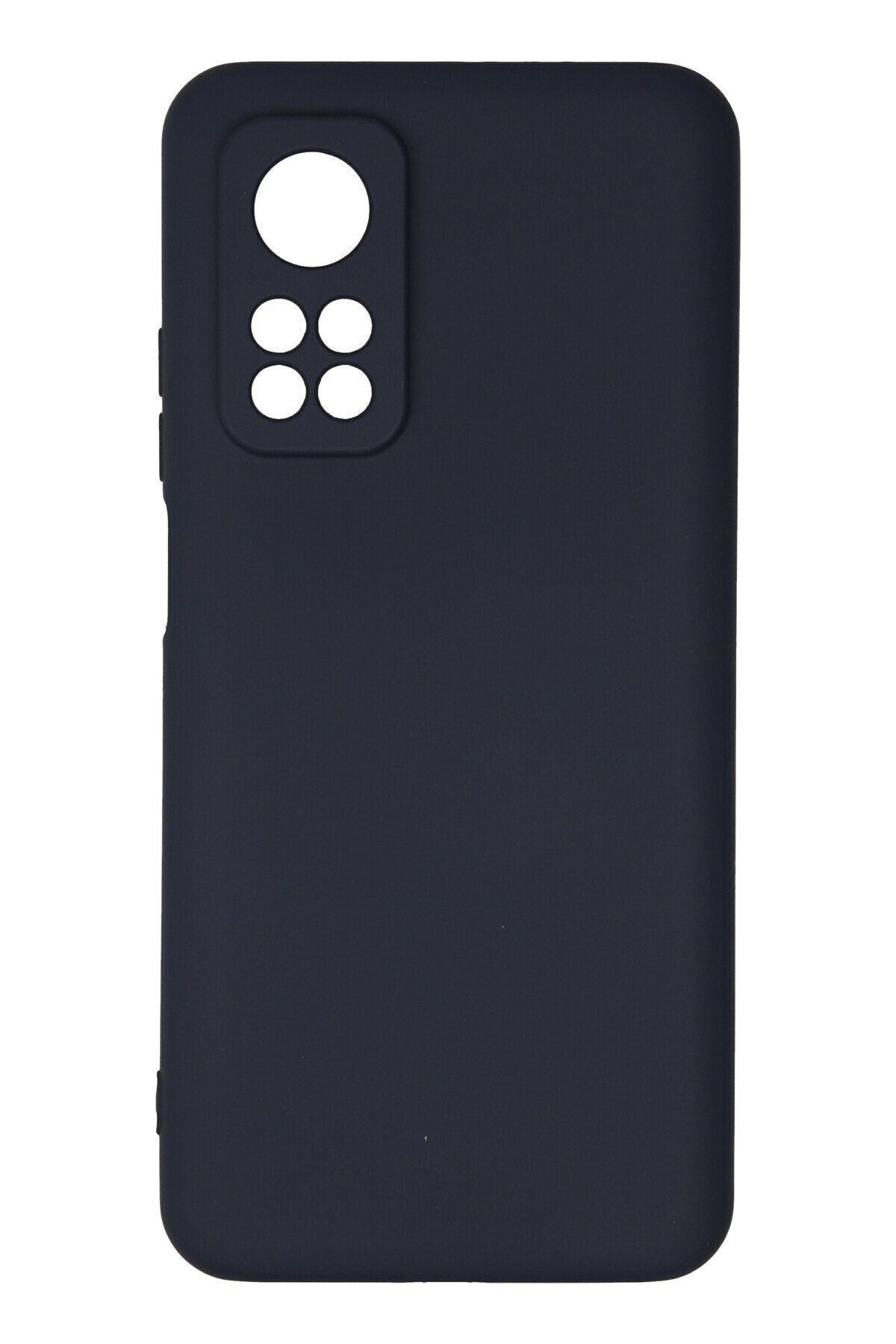 cepmoda Xiaomi Mi 10T Uyumlu - Cpmd içi kadife Soft-Nano Doku Kapak/Kılıf - LACİVERT