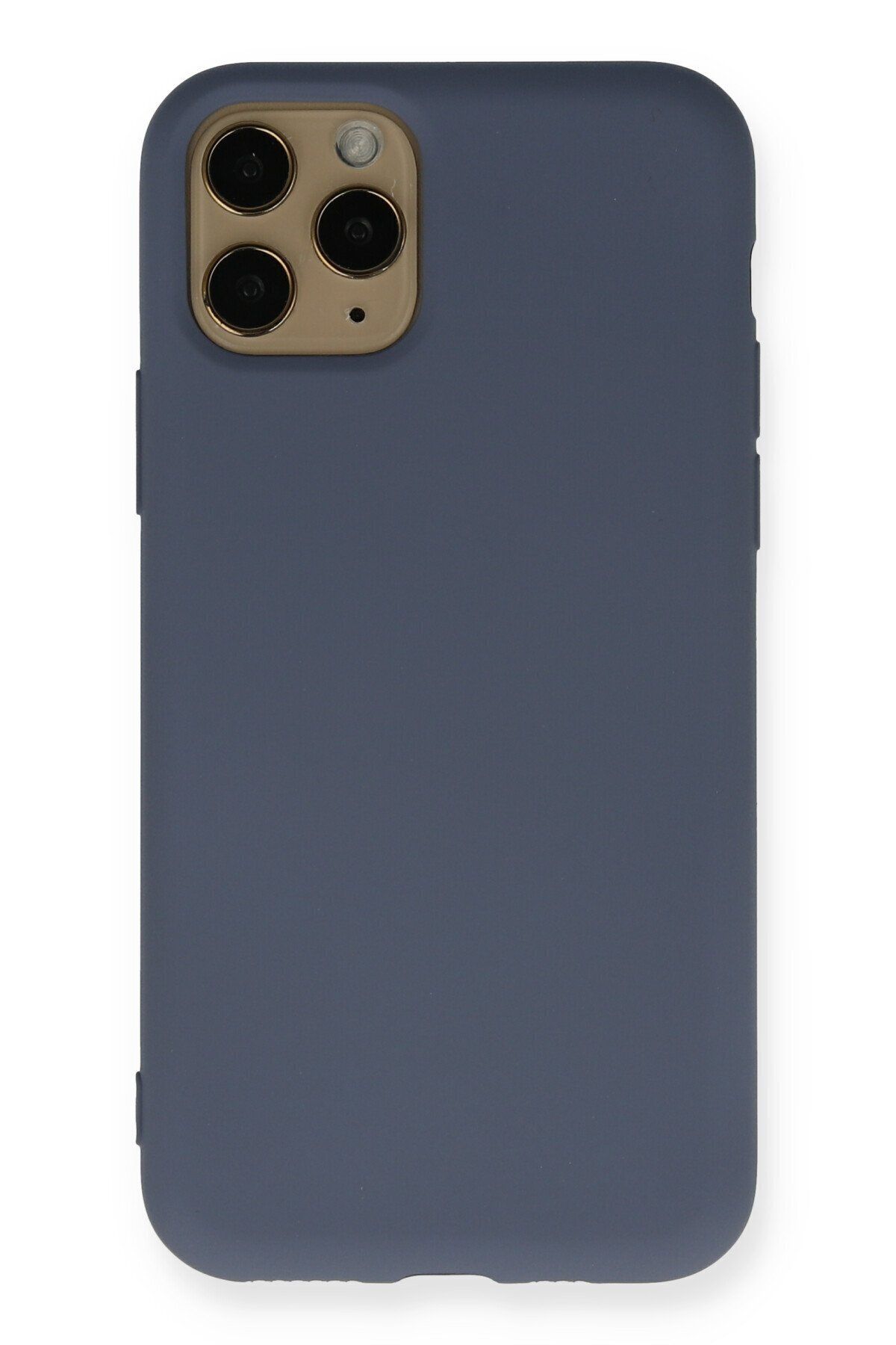 cepmoda iPhone 11 Pro Telefon Kılıfı - Lansman, iÇi Süet/Kadife, Soft v2 - GRİ