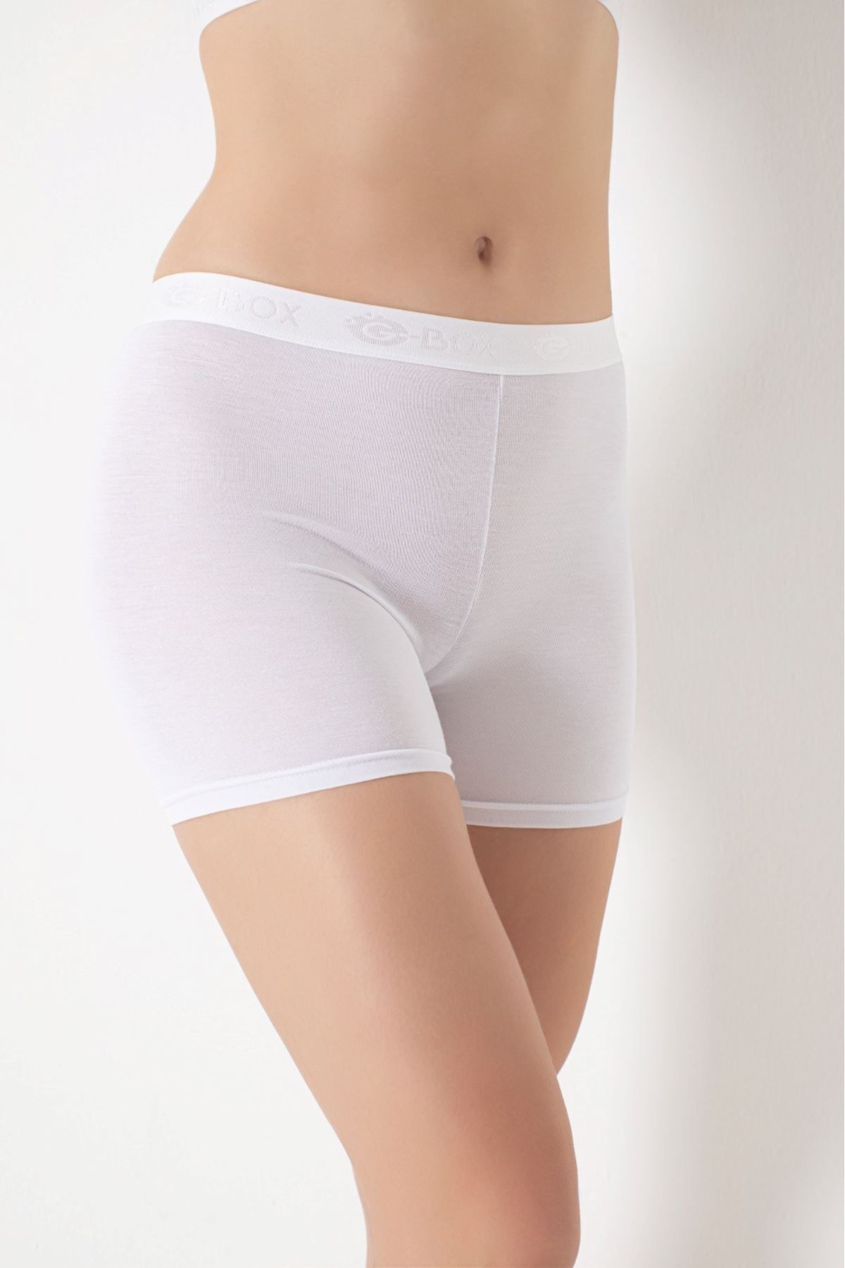 Shop58 Yumuşak Esnek Ve Nefes Alabilen Bambu Kadın Kısa Tayt