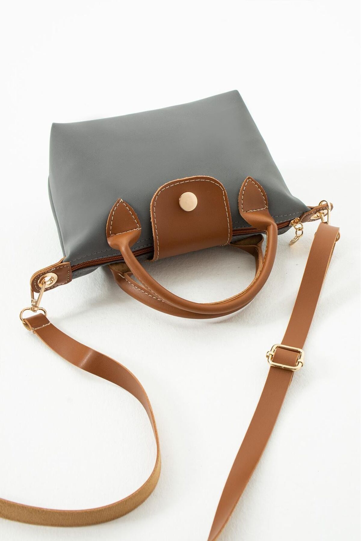 AYDINLIK BAGS Mini Champ Çanta GRİ