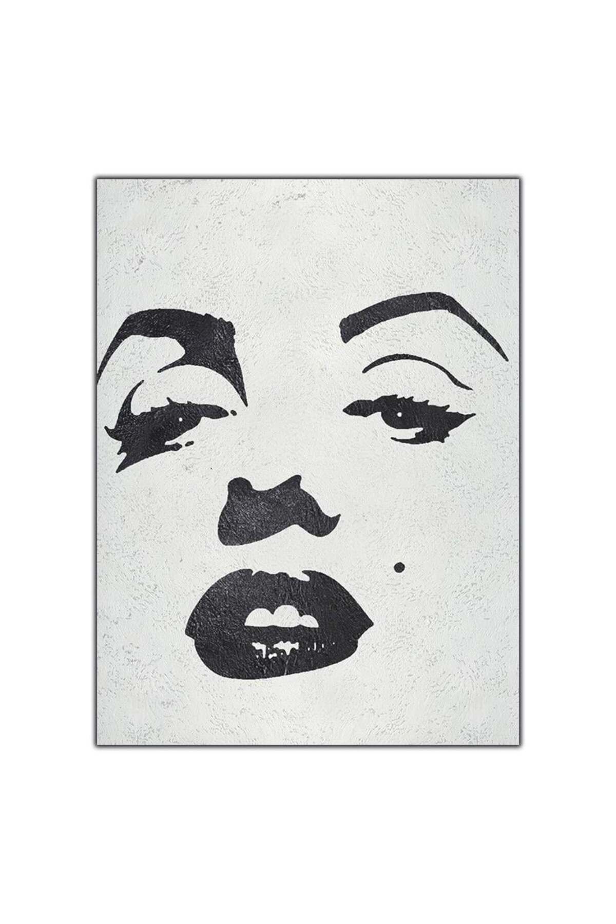 tablodekor SOYUT MARILYN MONROE YAĞLI BOYA DOKULU TABLO