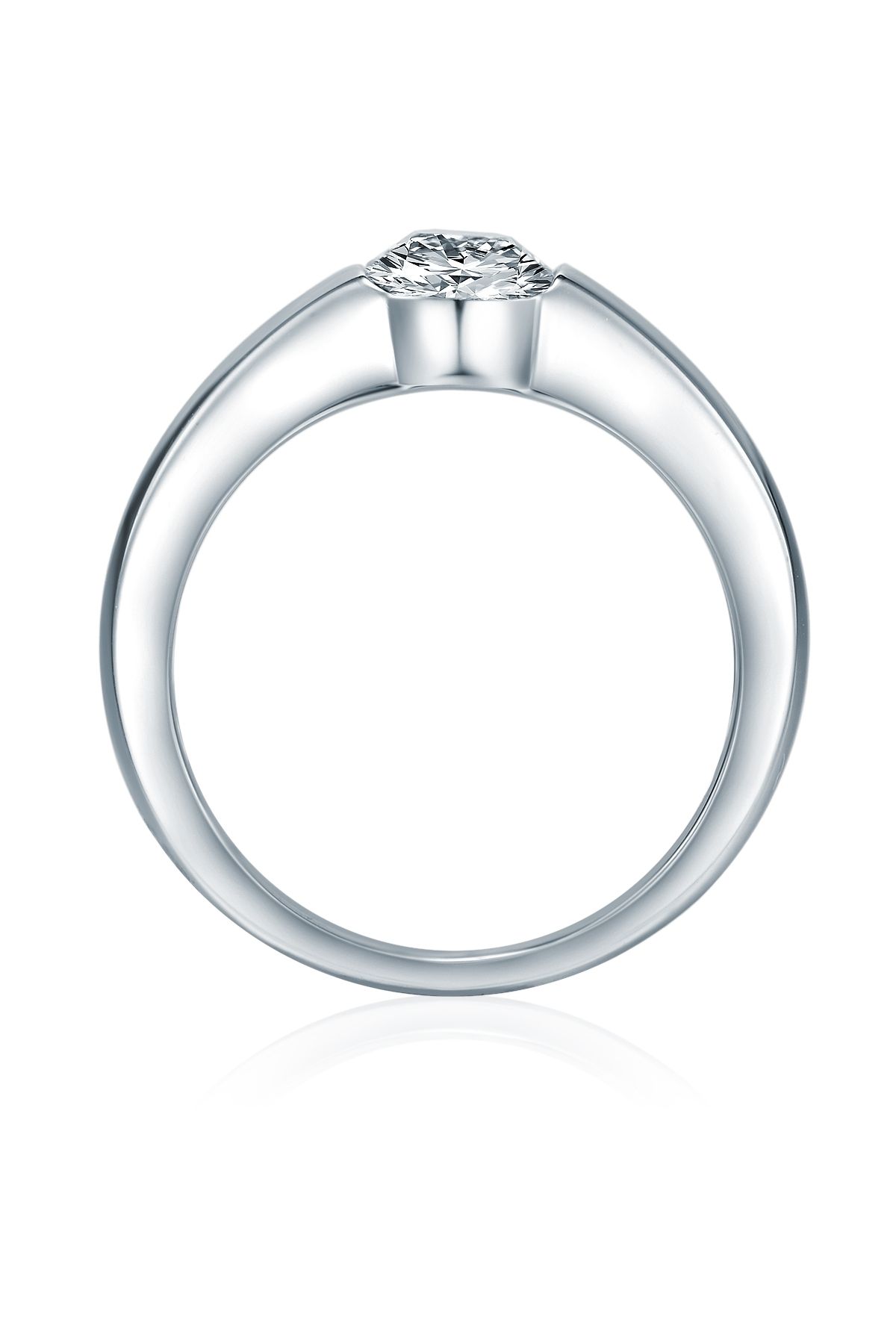 Trilani-Ring Mit Kristallen Von Swarovski® Ring Sterling Silber Verziert Mit Kristallen Von Swarovski® Weiß 3