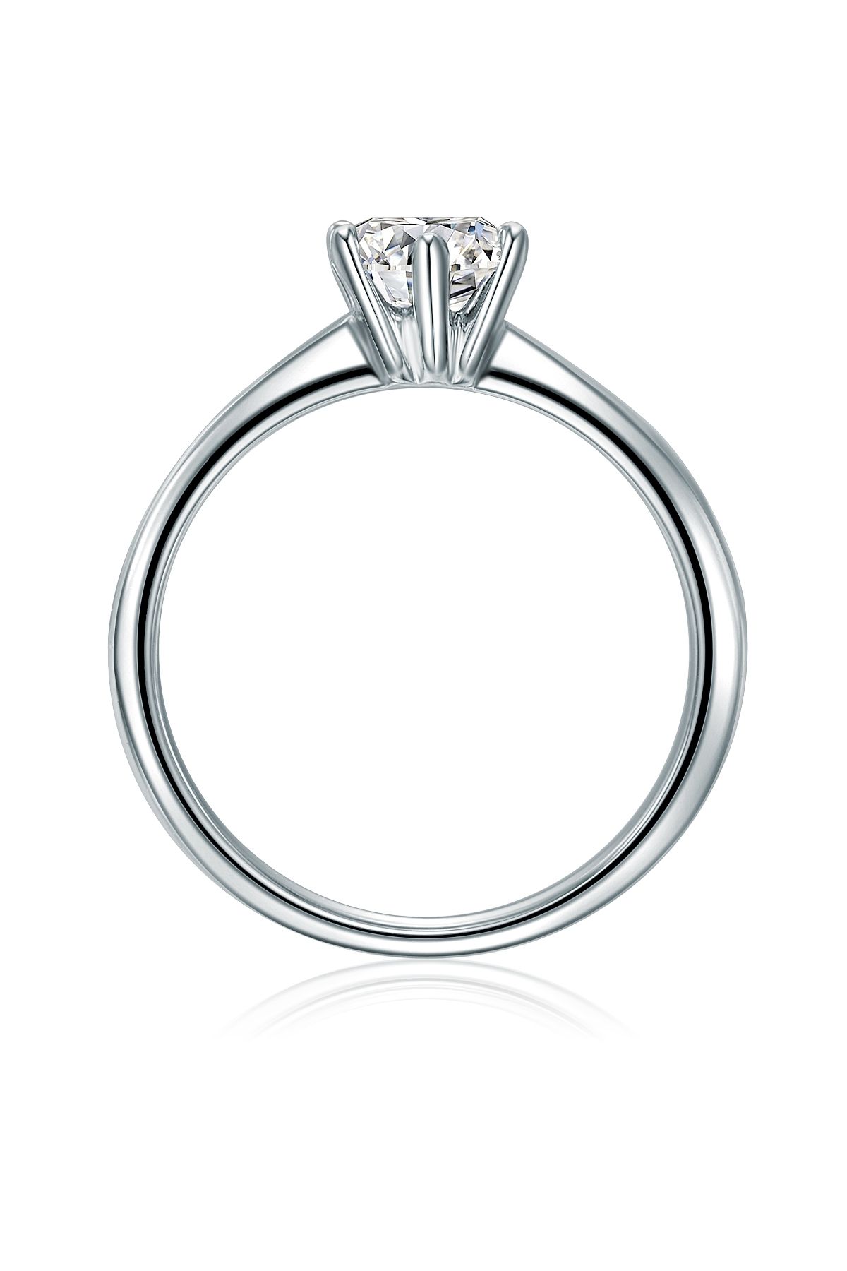 Trilani-Silberring Ring Sterling Silber Zirkonia weiß 4