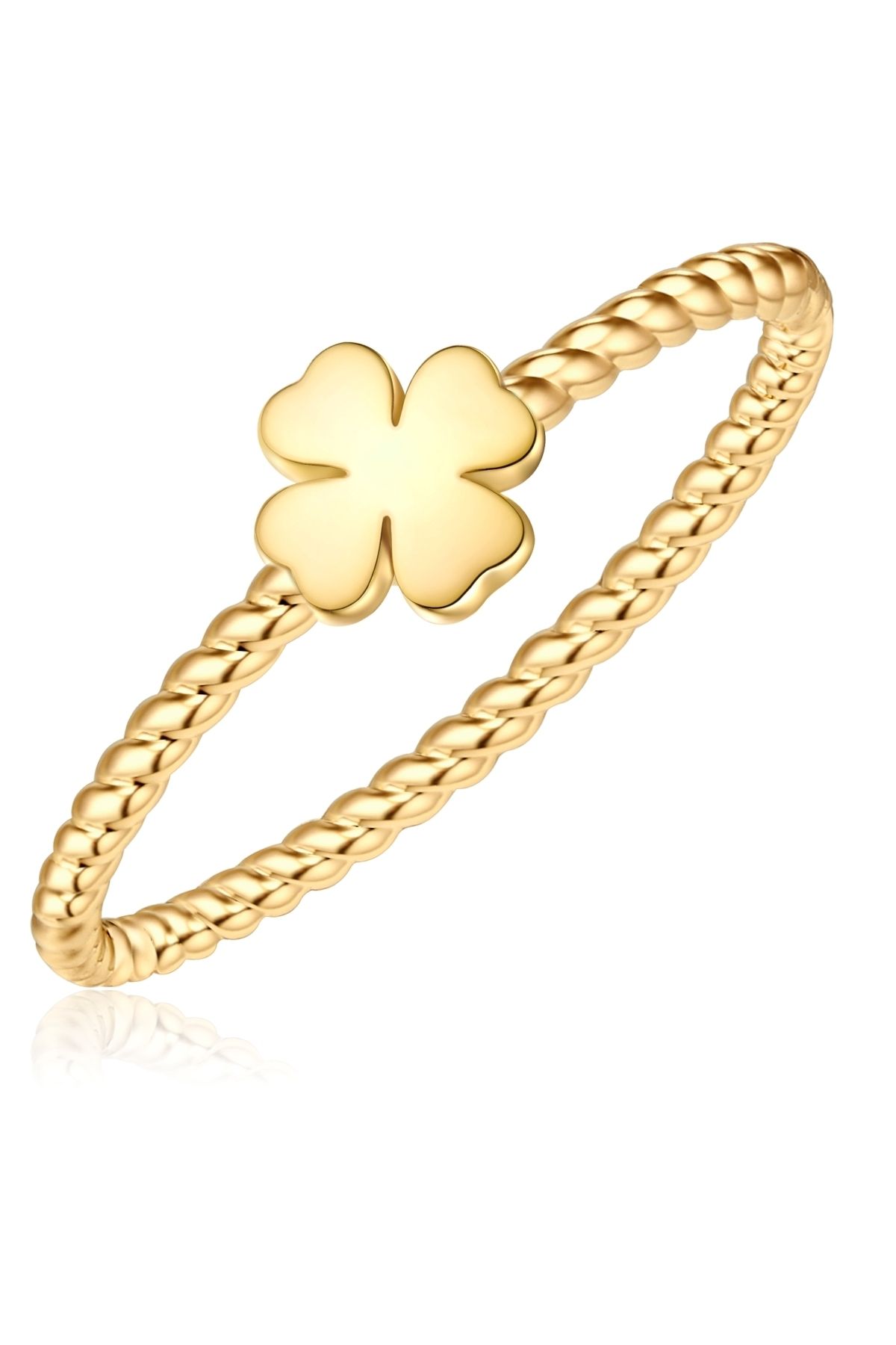 Glanzstücke München-Silberring Ring Sterling Silber Gelbgold 2