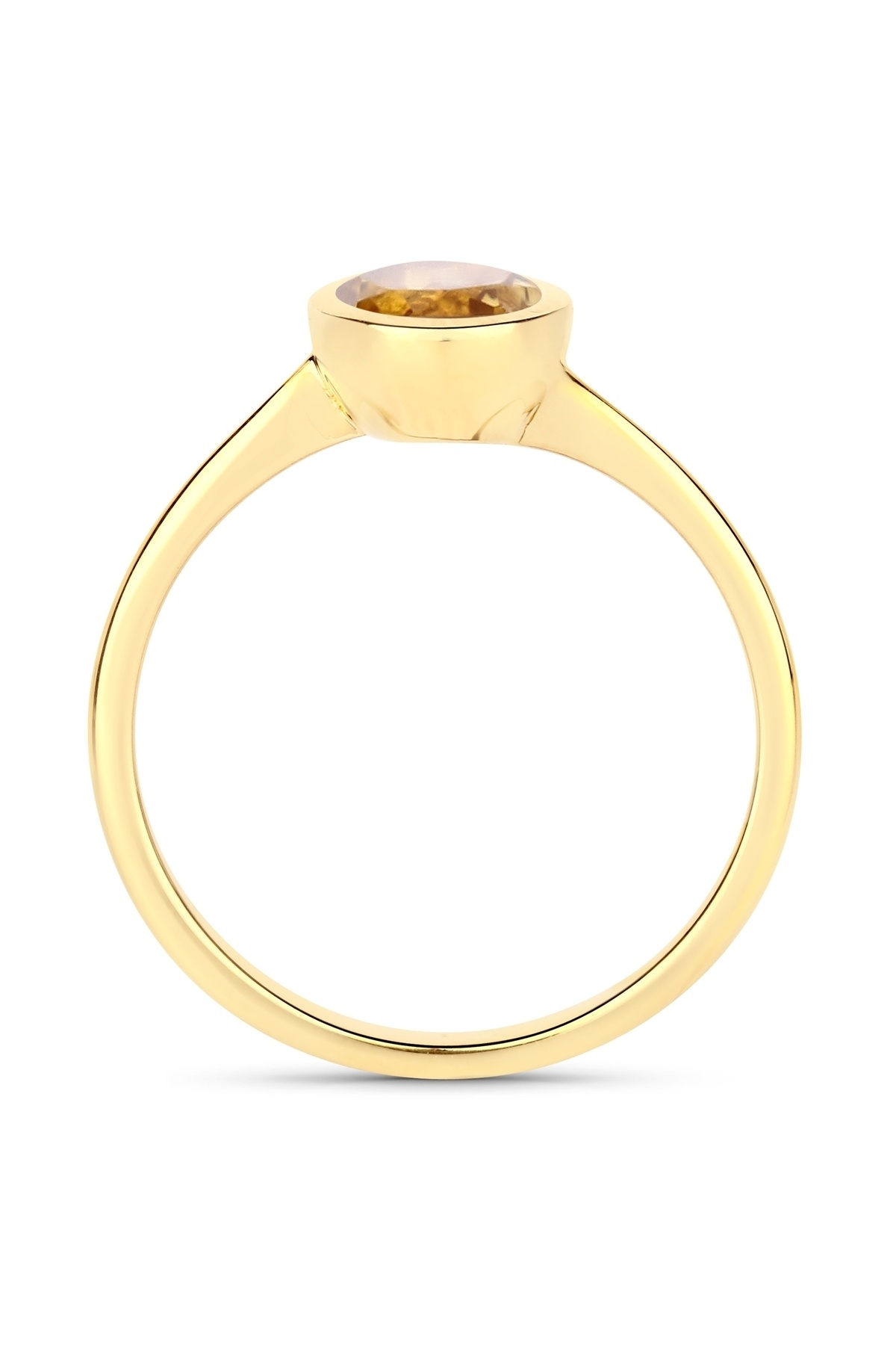 Rafaela Donata-Edelsteinring Ring Sterling Silber gelbvergoldet Citrin 3
