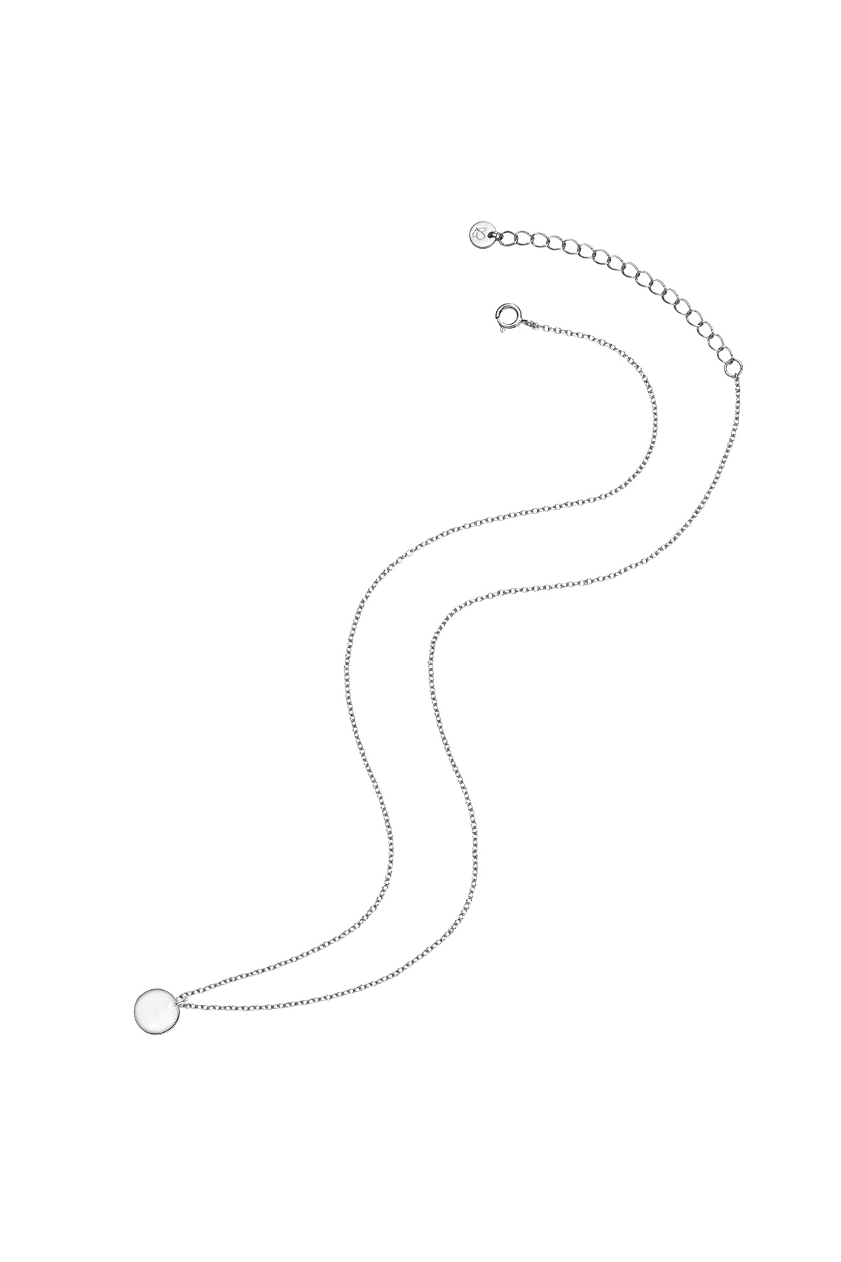 Glanzstücke München-Silberhalskette Kette mit Anhänger Sterling Silber 3
