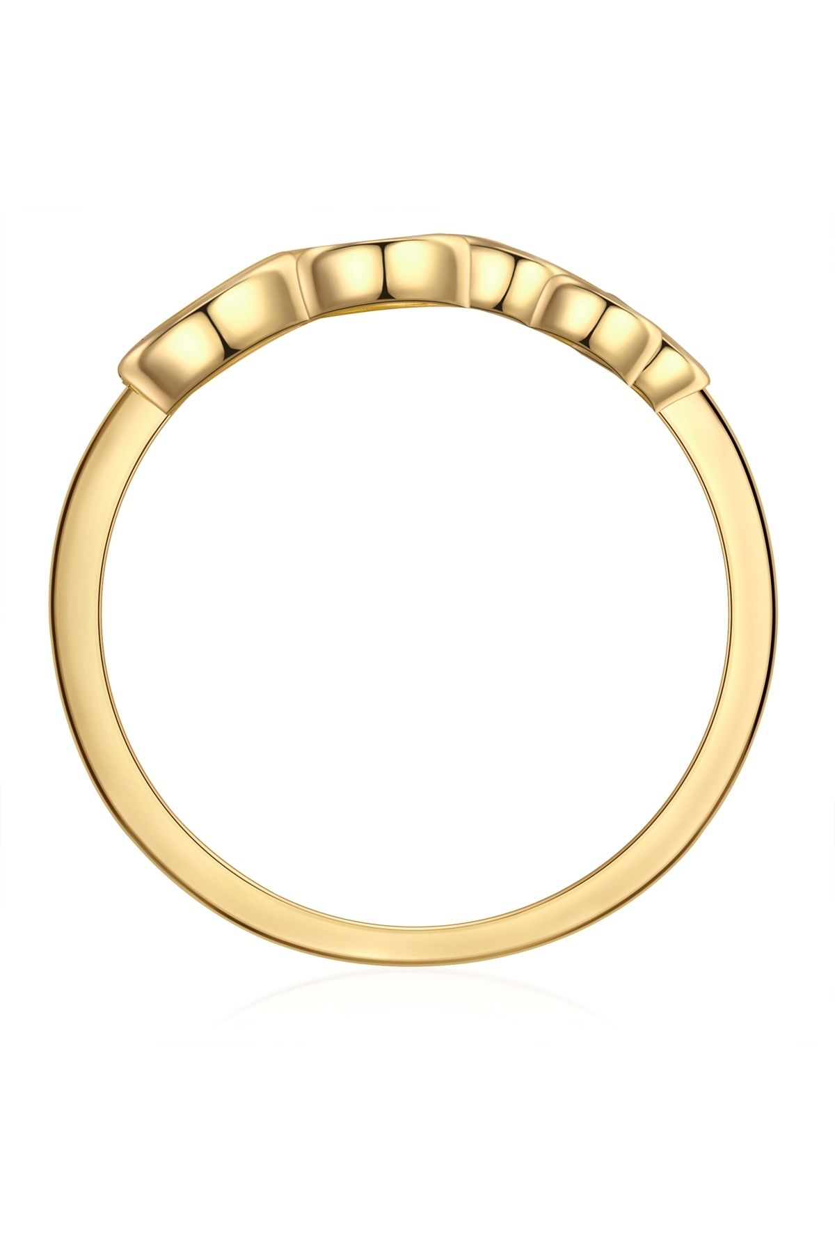 Rafaela Donata-Silberring Ring Sterling Silber Gelbgold 3