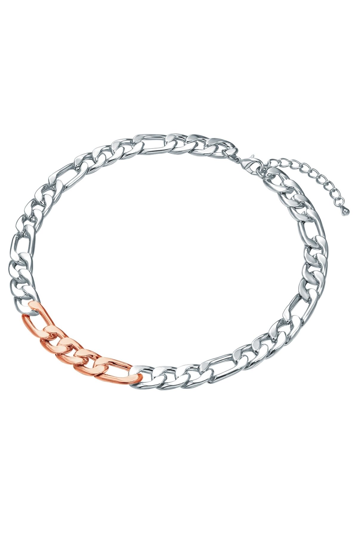 Lulu & Jane-Modeschmuckhalskette Kette bi-Color 2
