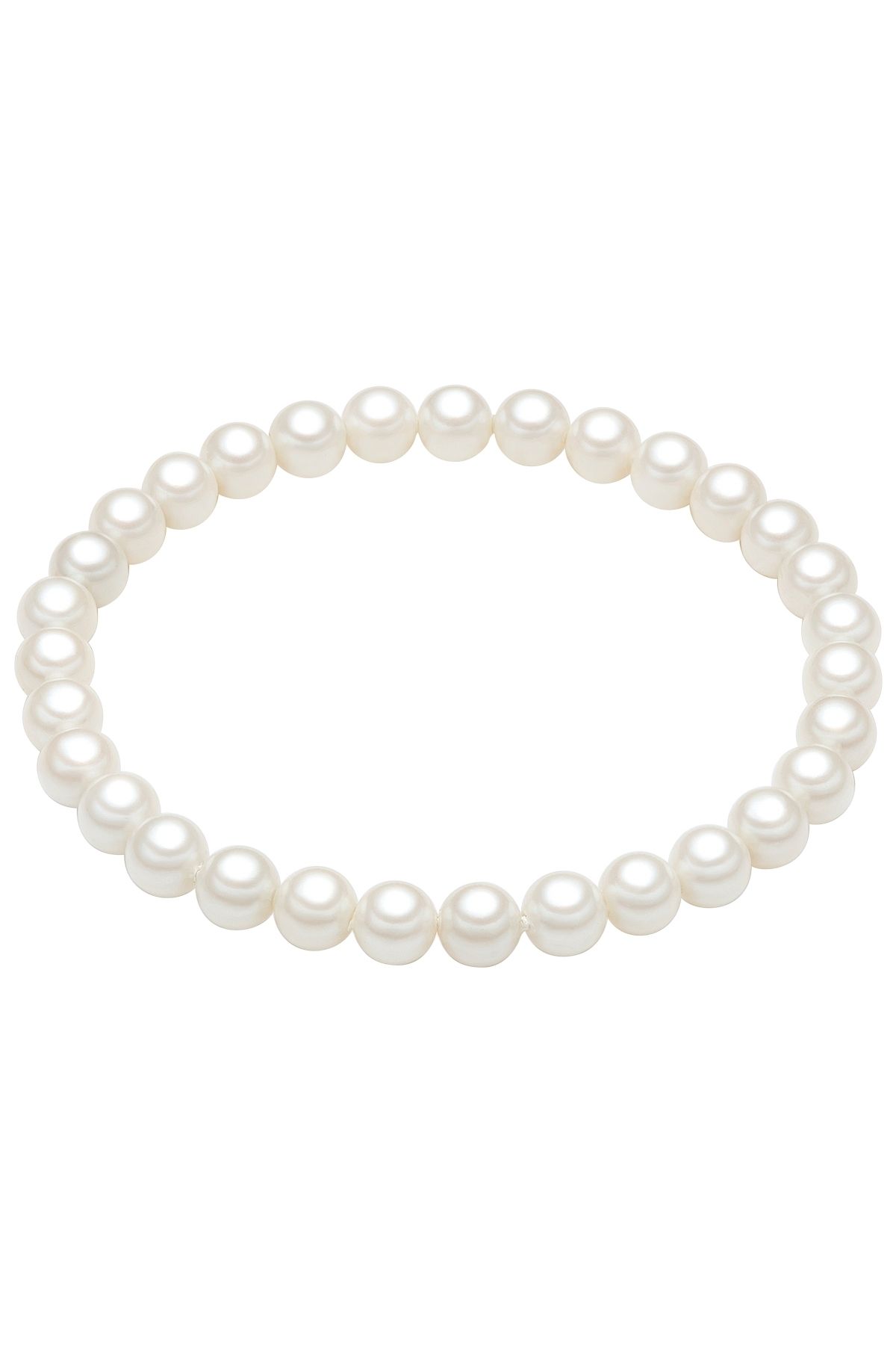 Rafaela Donata-Perlenarmband Armband Muschelkernperle Weiß 1