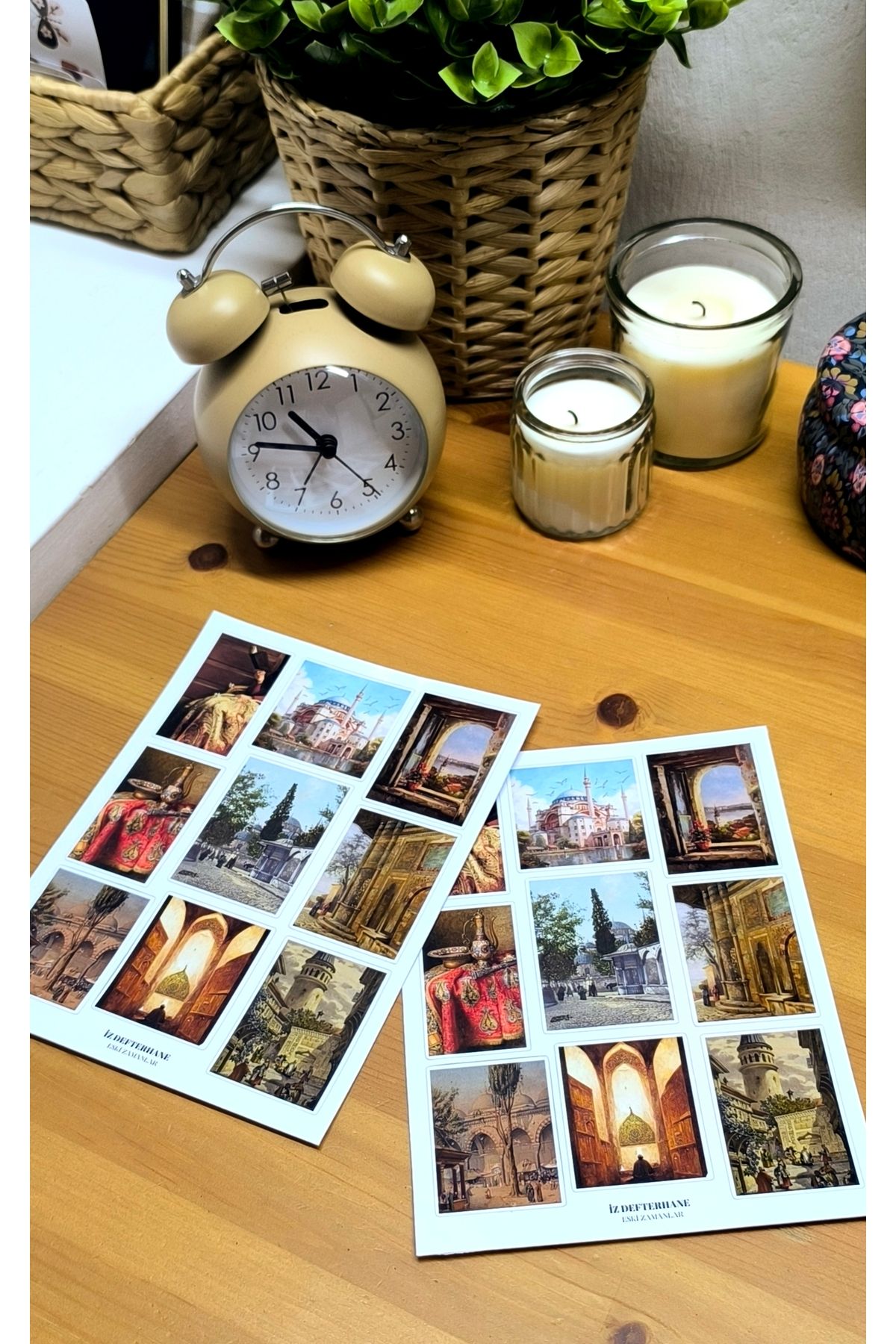 İZ DEFTERHANE Çıkartma & Sticker (Ajanda, Defter, Bullet Journal, Scrapbook ve Planlayıcılar İçin Uygundur)
