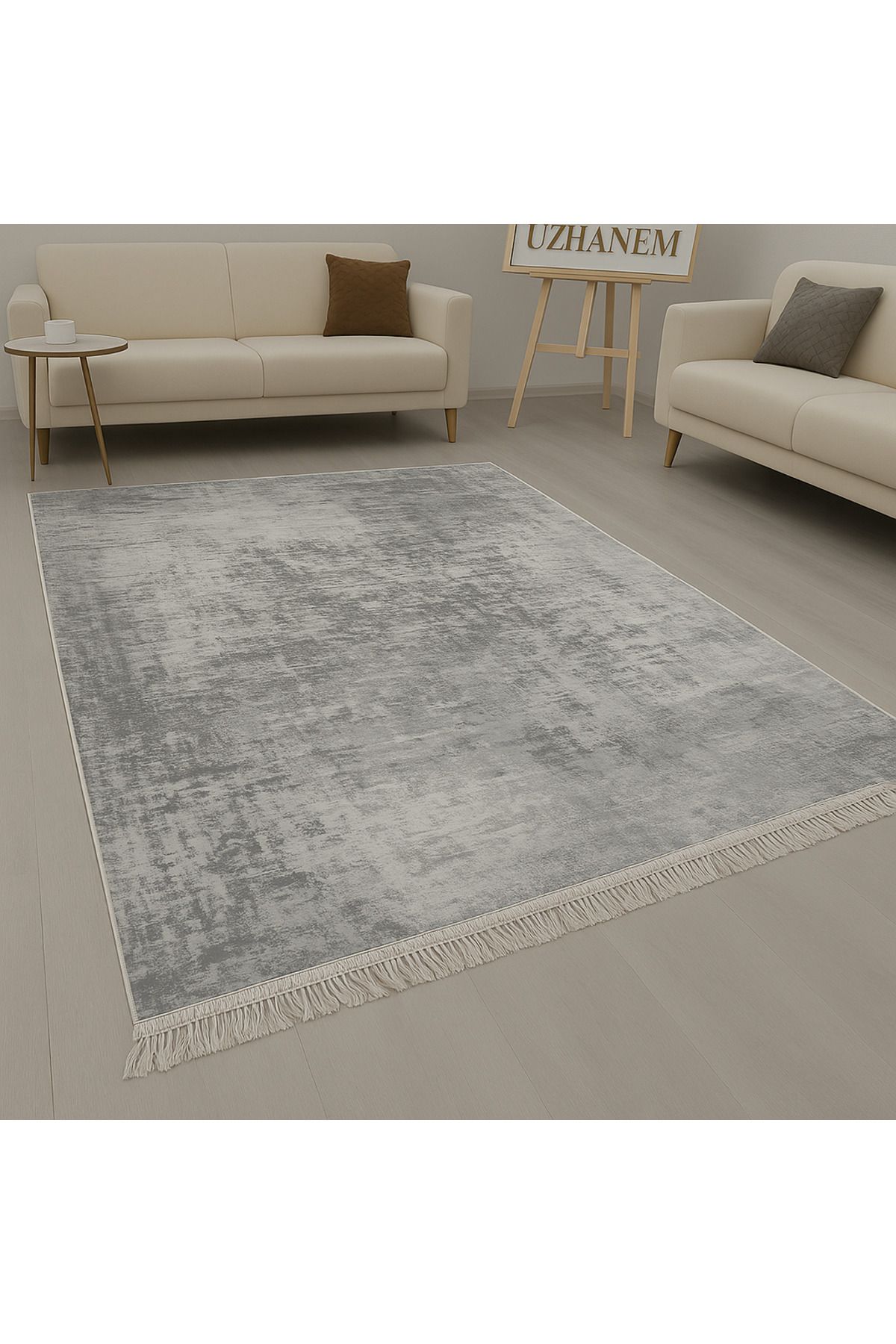 uzhanem Dot Taban Kaymaz Halı Yolluk Mutfak Salon Halısı Dijital Baskılı Yıkanabilir