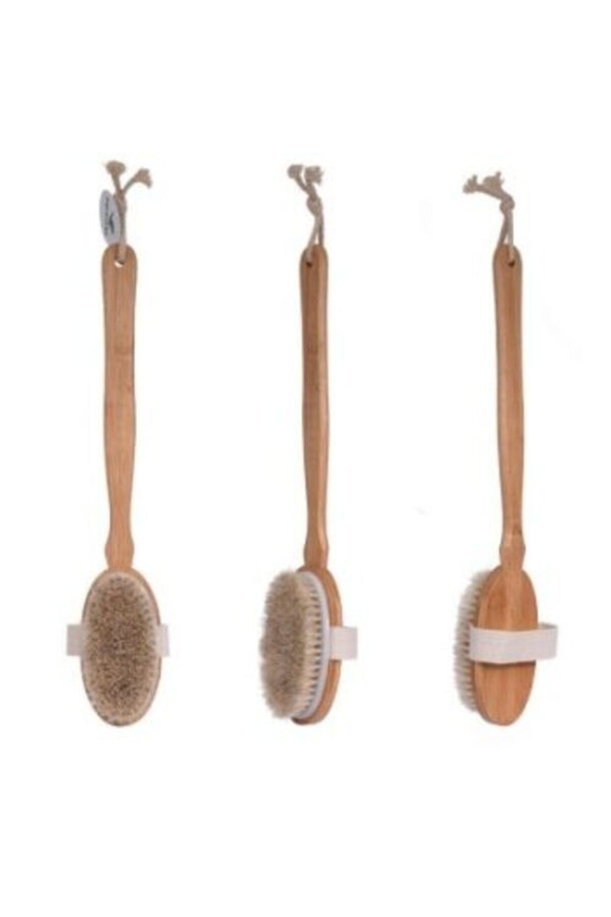AyFi Home Organik Doğal At Kılı Banyo Fırçası