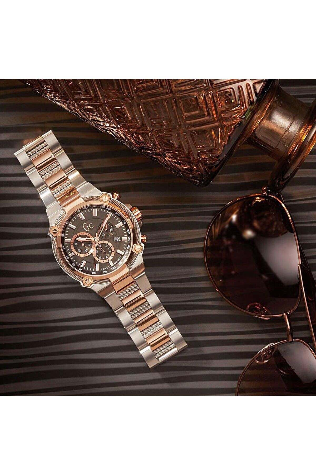 Guess Collection-ساعة يد رجالية Gcy24002g2 5