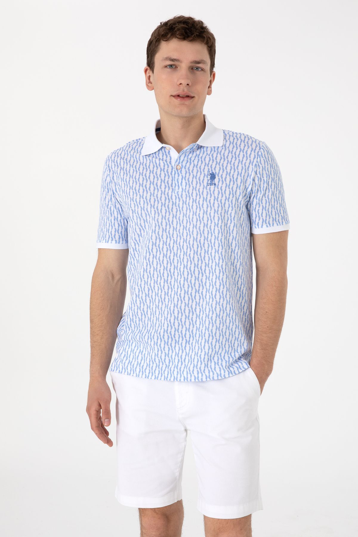 U.S. Polo Assn. Erkek Koyu Mavi Tişört 50311944-VR032