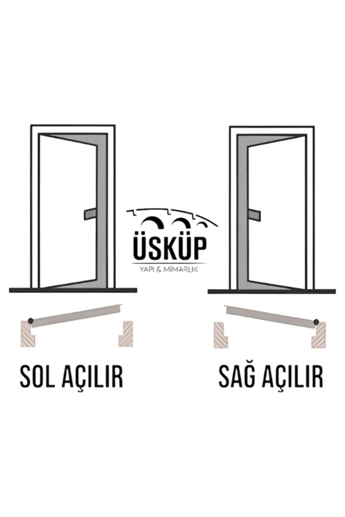 Üsküp Yapı & Mimarlık-Style Tulip Mirror Nickel-Satin Door Handle 4