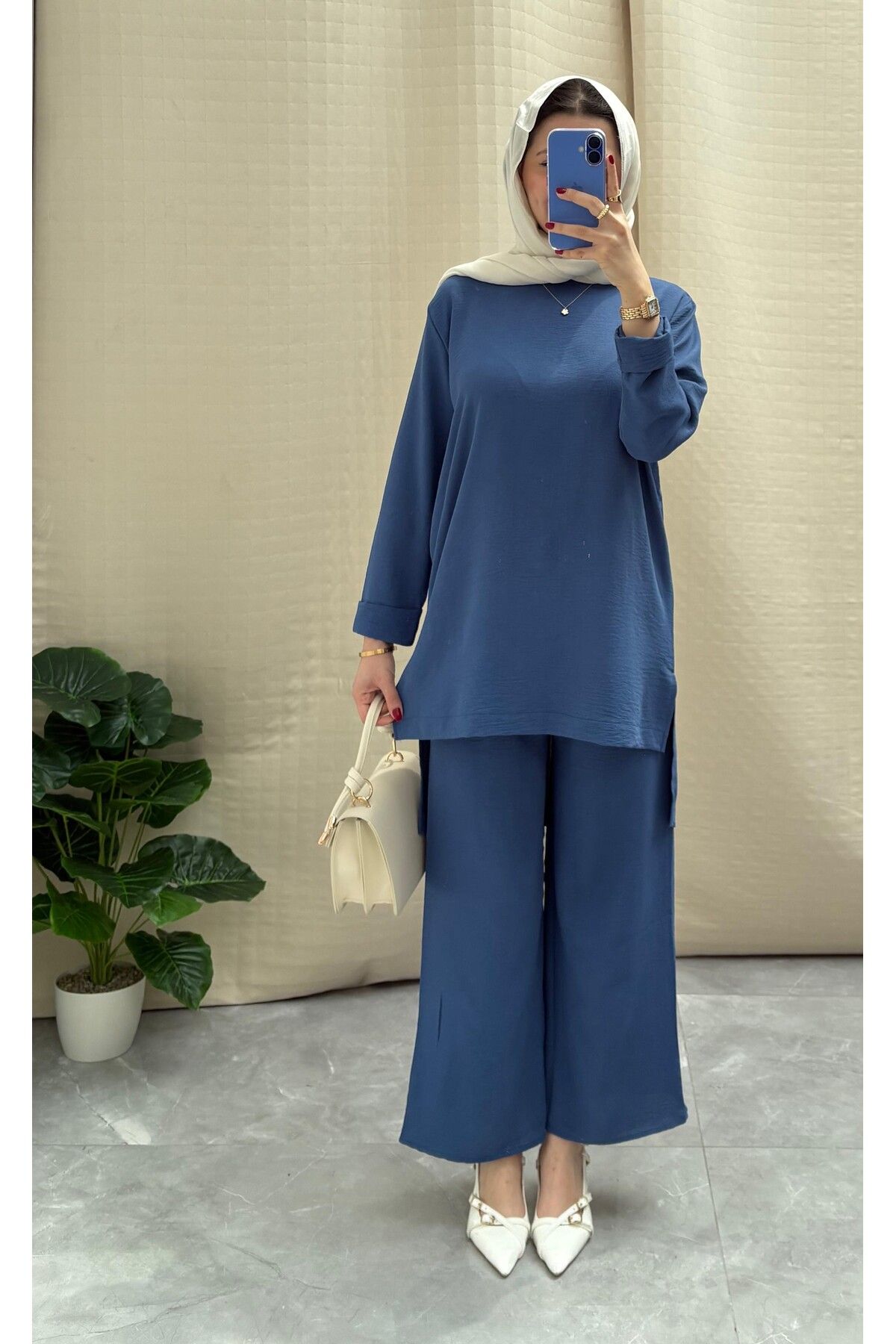 NİSUM MODA DUBLE KOL KLASİK TAKIM