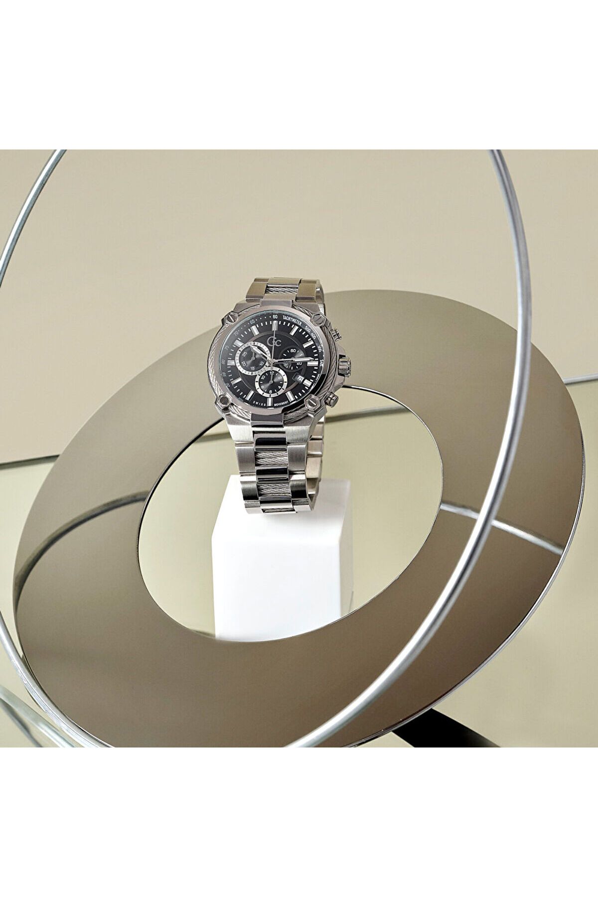 GC-ساعة يد رجالية Y24003g2mf 4