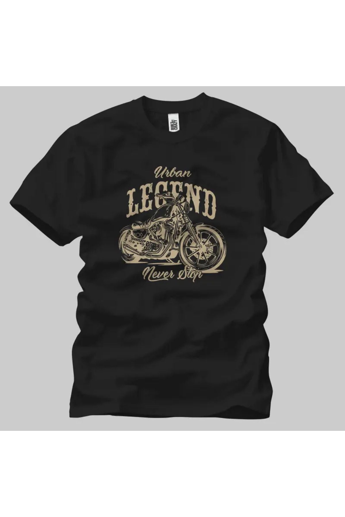 Built By Crazy Urban Legend Never Stop Unisex Tişört
