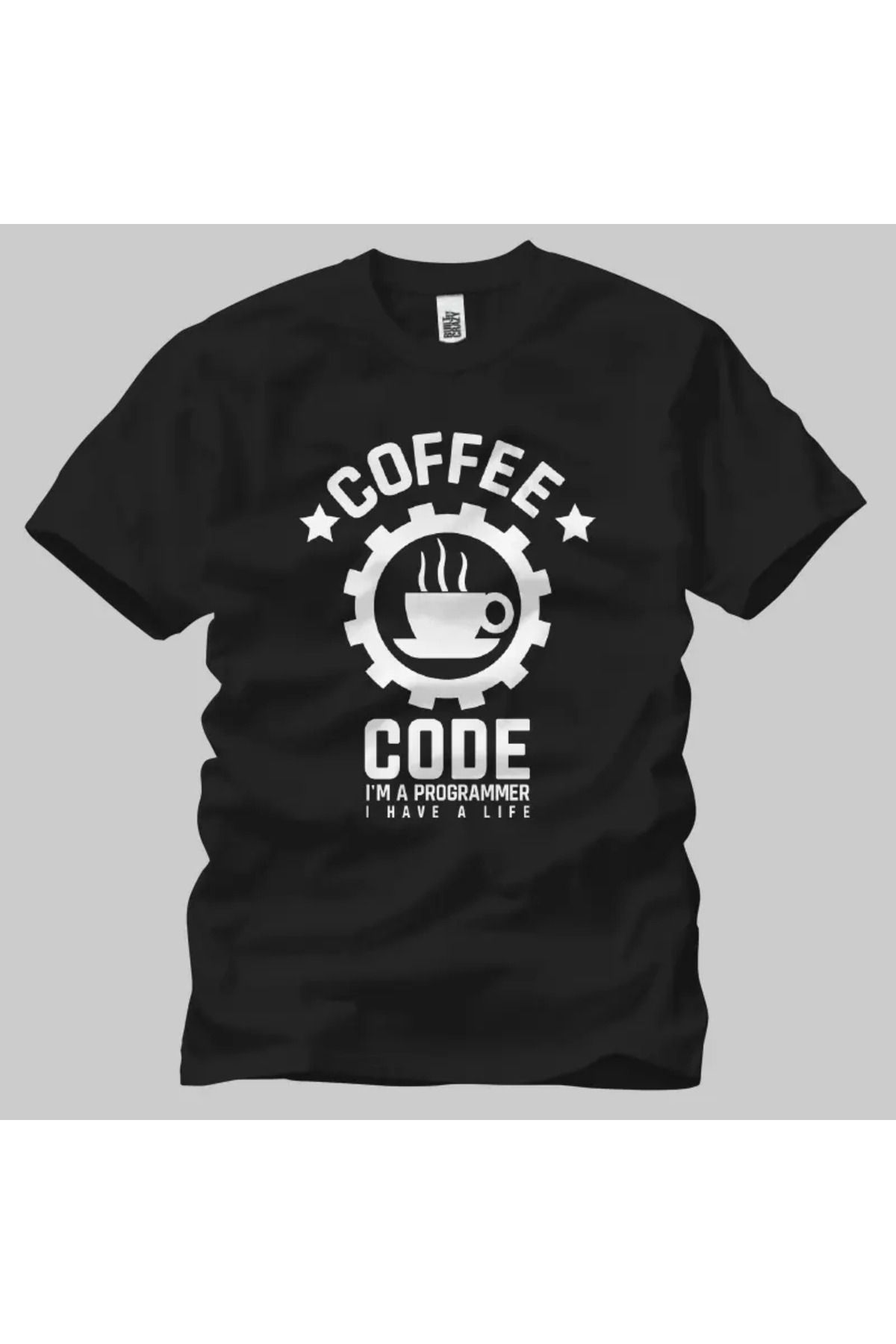 Built By Crazy Coffee Code Unisex Tişört