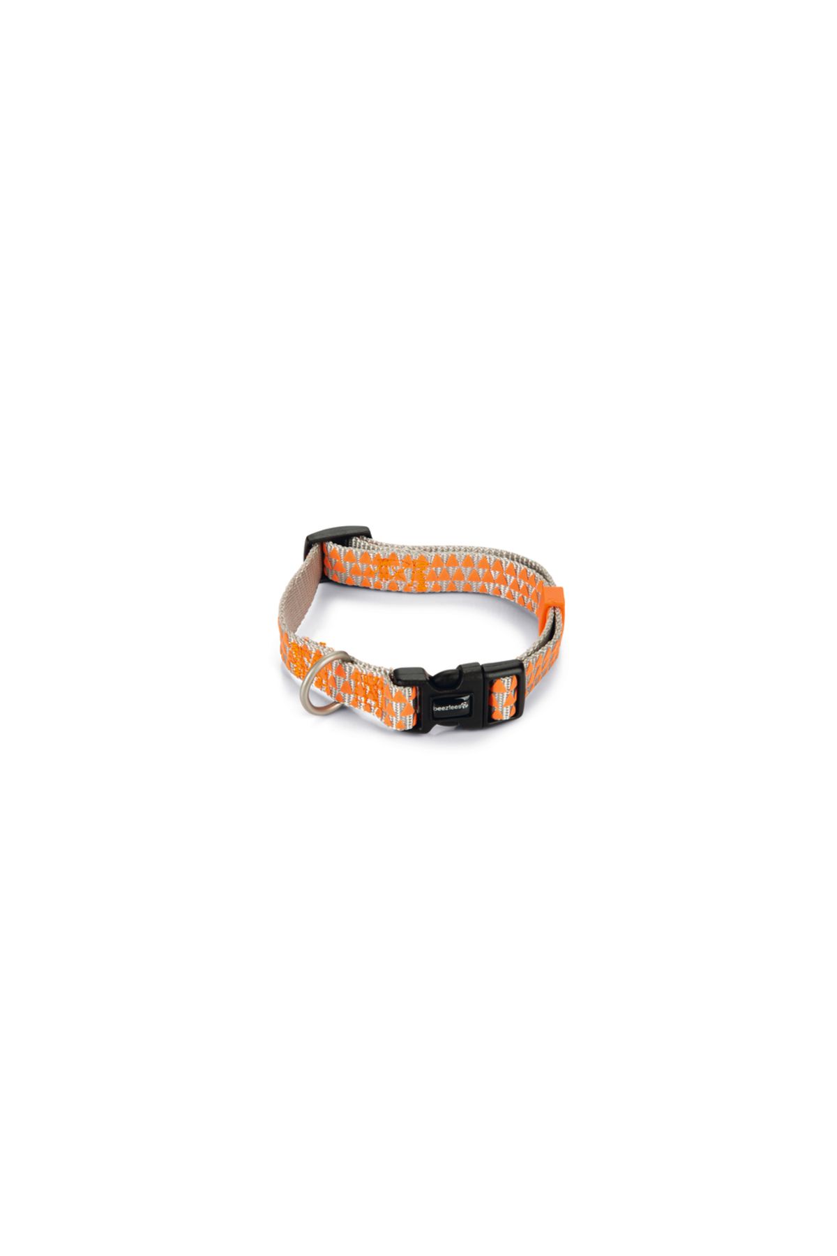Beeztees Köpek Boyun Tasması, Açık Gri Turuncu, 26-40cm