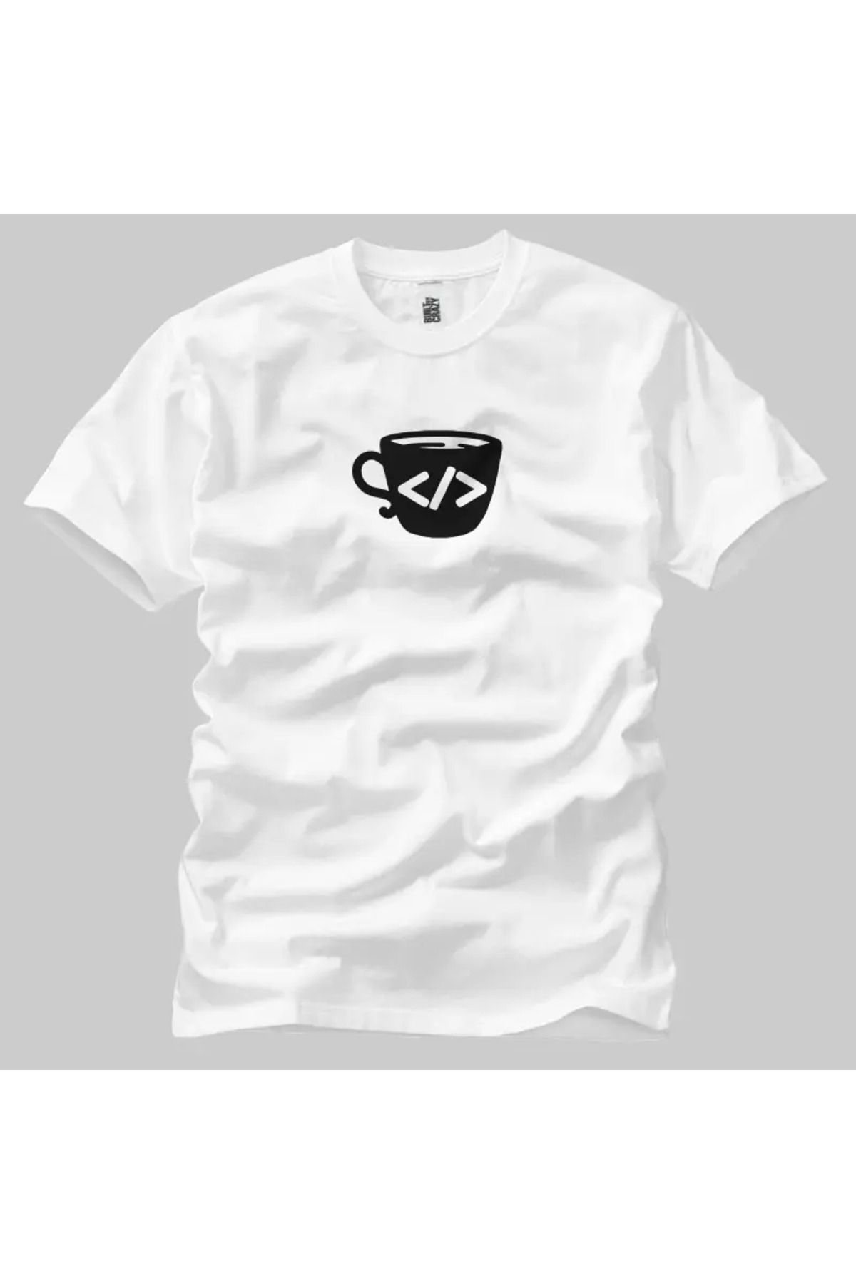 Built By Crazy Coffee Mug 2 Unisex Tişört