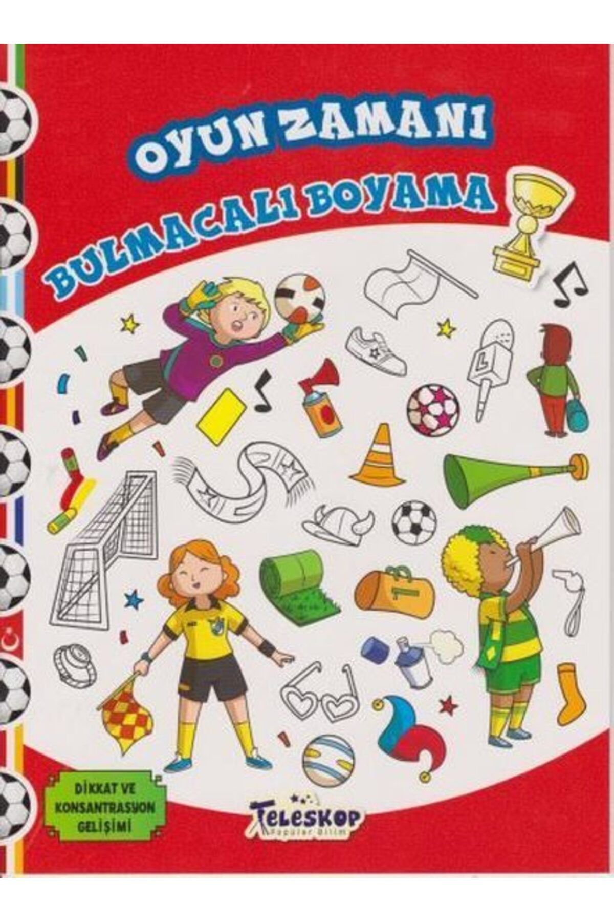 Destek Yayınları Oyun Zamanı Bulmacalı Boyama