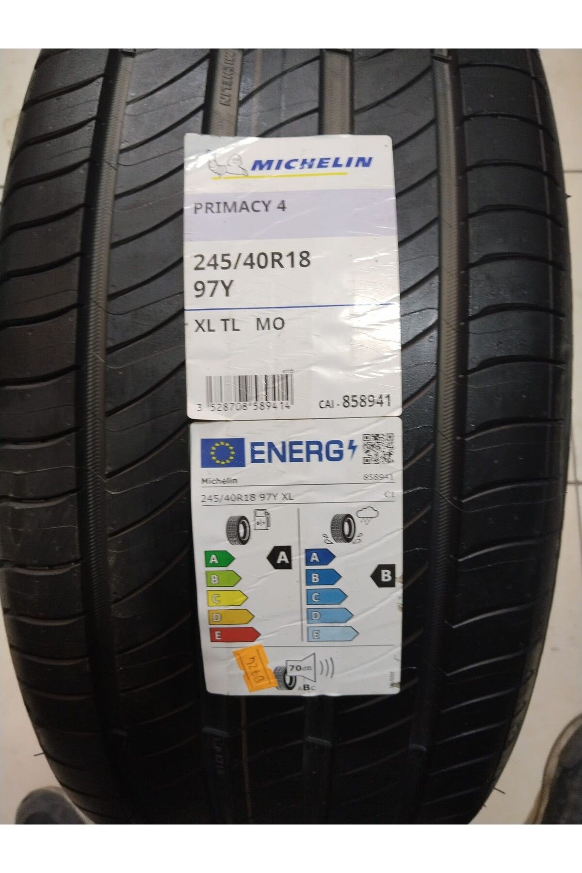 Michelin 245/40R18 97Y XL TL MO PRIMACY 4 MİCHELİN YAZ LASTİĞİ 2024 ÜRETİM