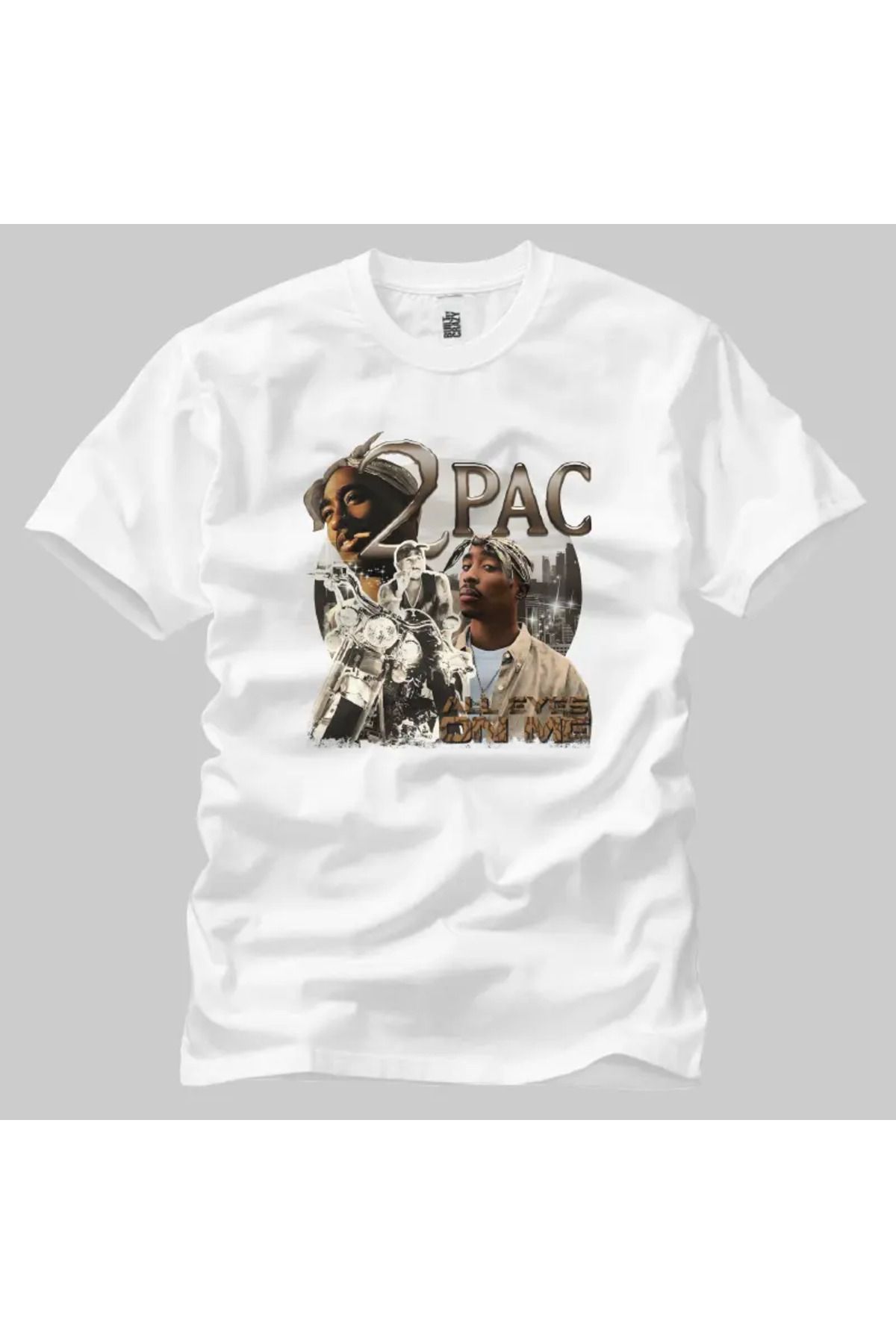 Built By Crazy Tupac All Eyes Me One Unisex Tişört