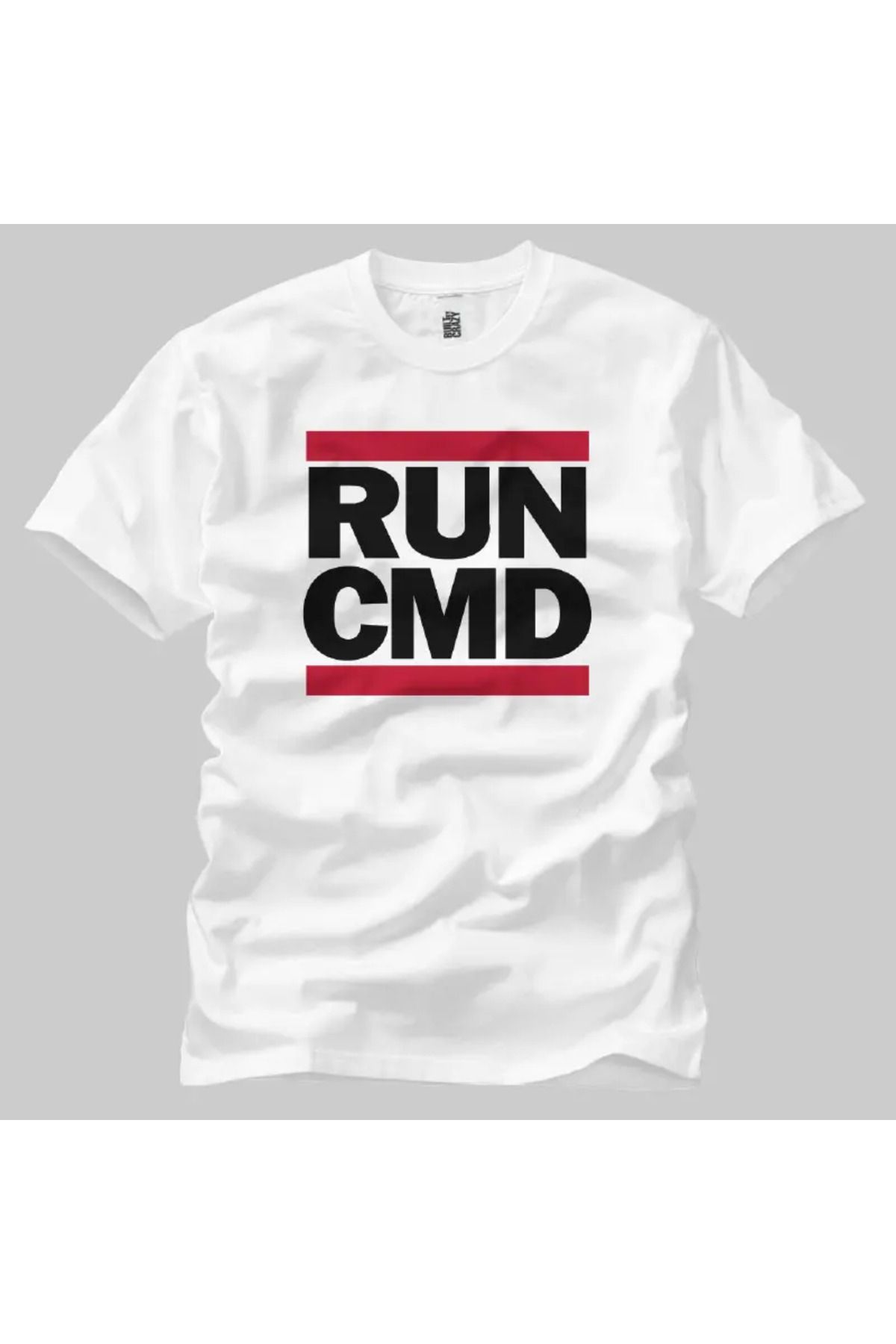 Built By Crazy Run Cmd Unisex Tişört