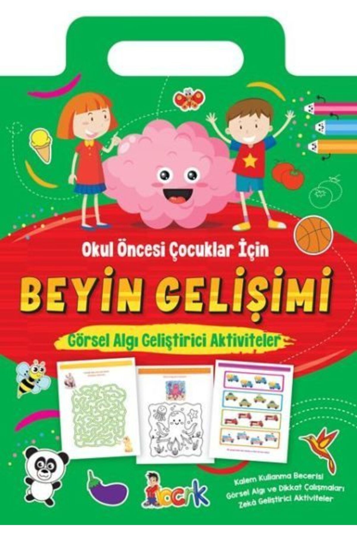 Destek Yayınları Beyin Gelişimi Görsel Algı Geliştirici Aktiviteler