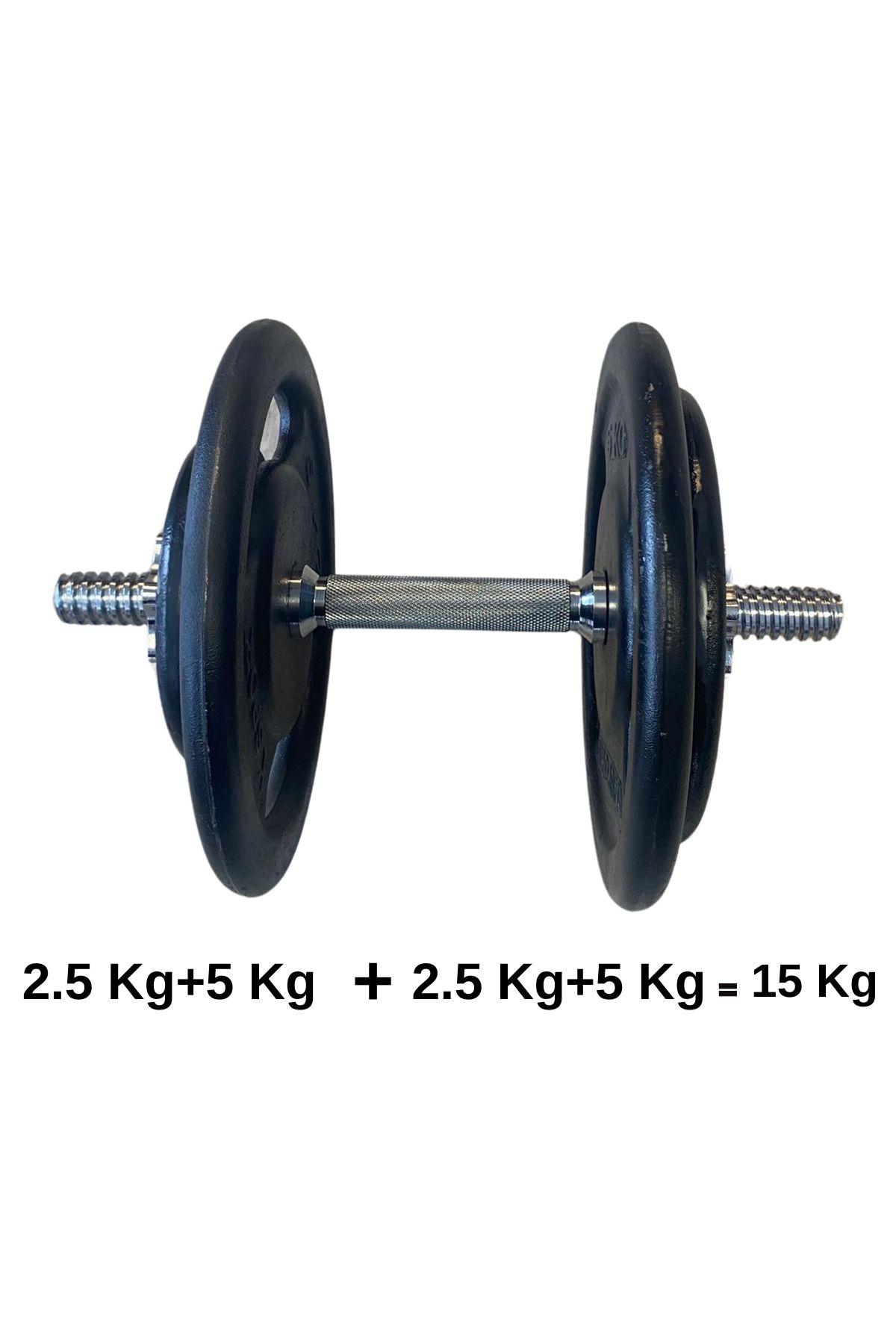 DAY''S DOCTOR Xsport Demir Döküm 15Kg Dambıl Set